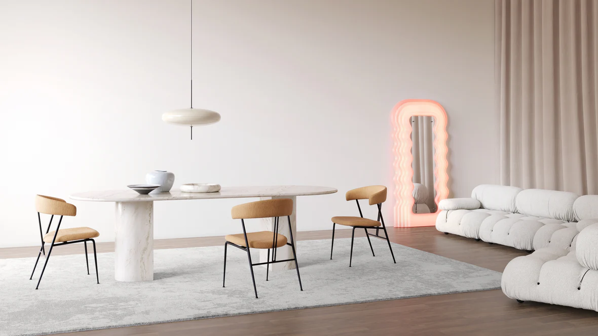 The Irregular Ettore Sottsass Mirror - A Bold Statement in Modern Interior Design