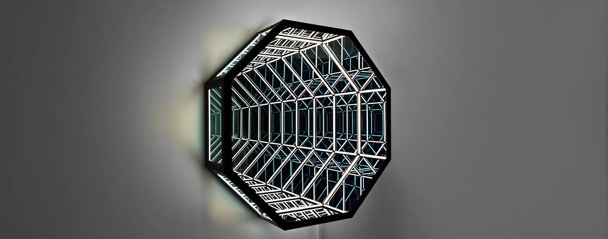 Infinity Mirrors | LED Geometric Mirrors | Interior Moderna