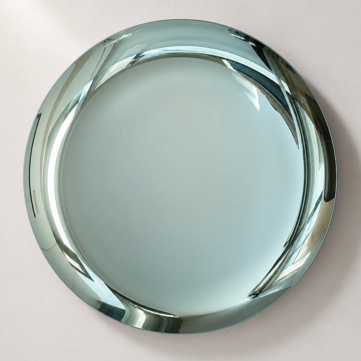 Concave Mirror | Teal Mirror Interior Moderna