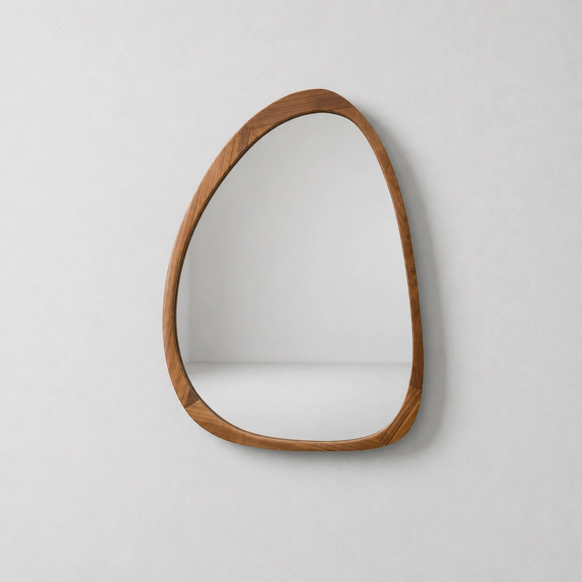 Asymmetrical Oval Mirror Mirror Interior Moderna