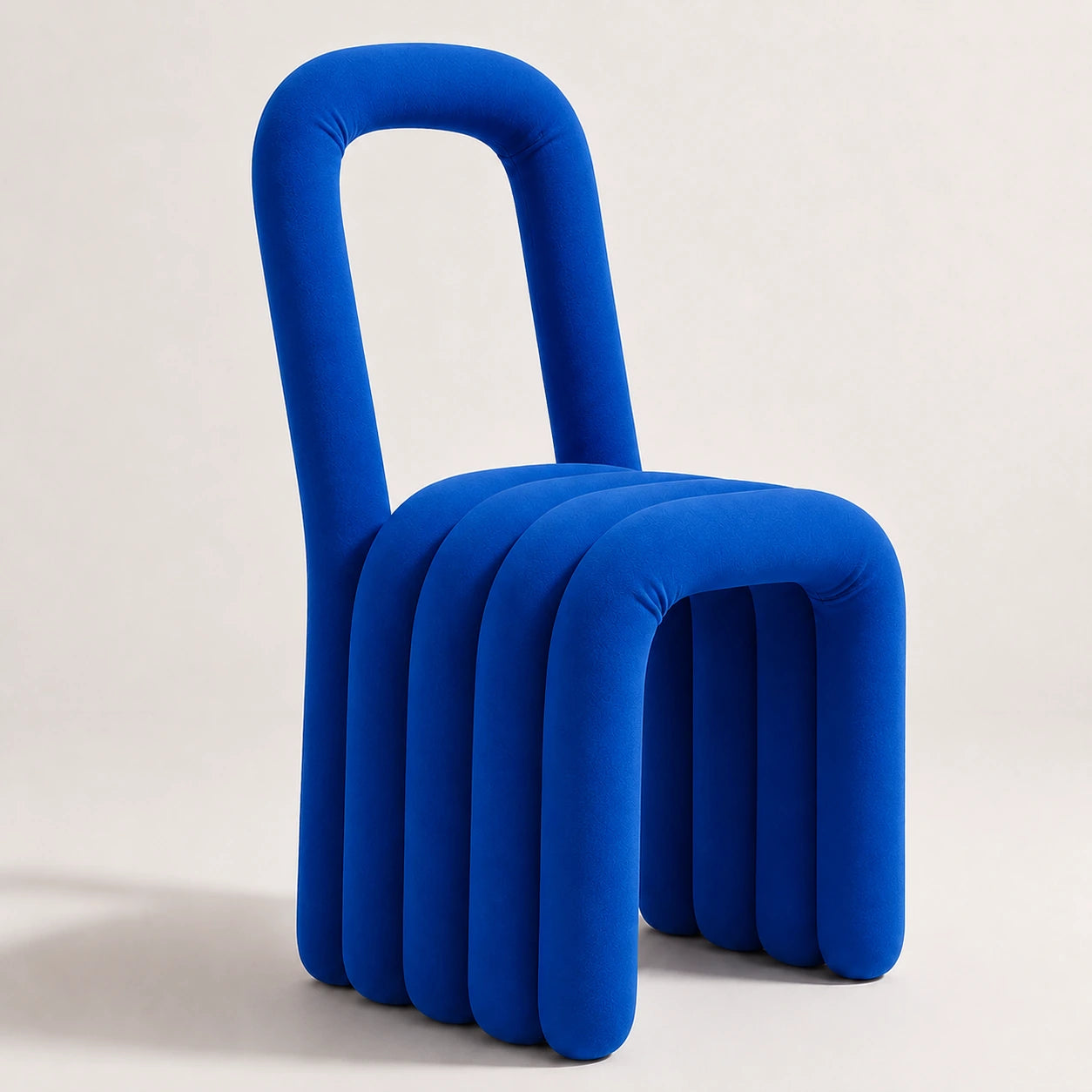 Noodle Pipe Chair Chair Interior Moderna Blue Kids Sized New