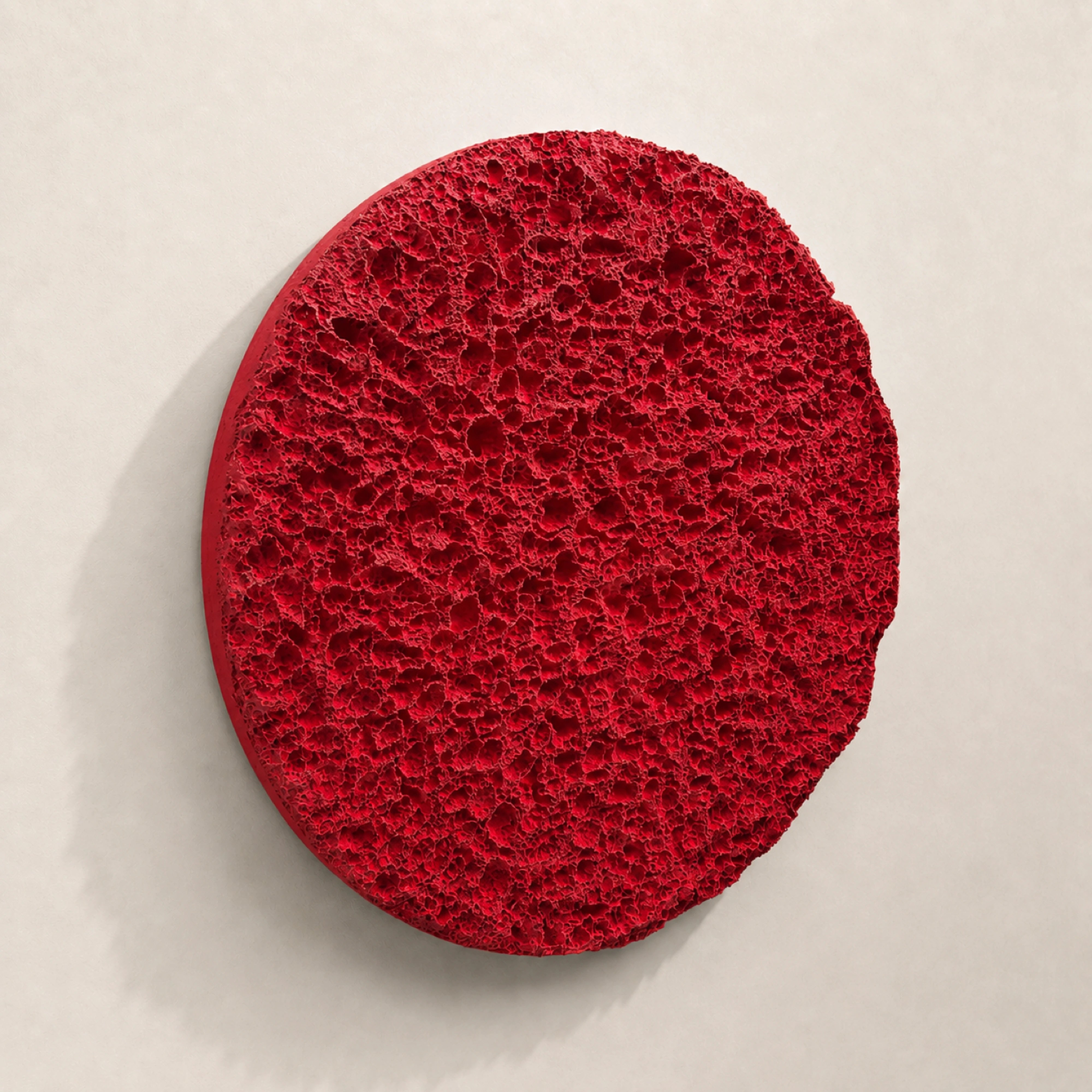 Erosion | Crimson Field Wall Art Interior Moderna