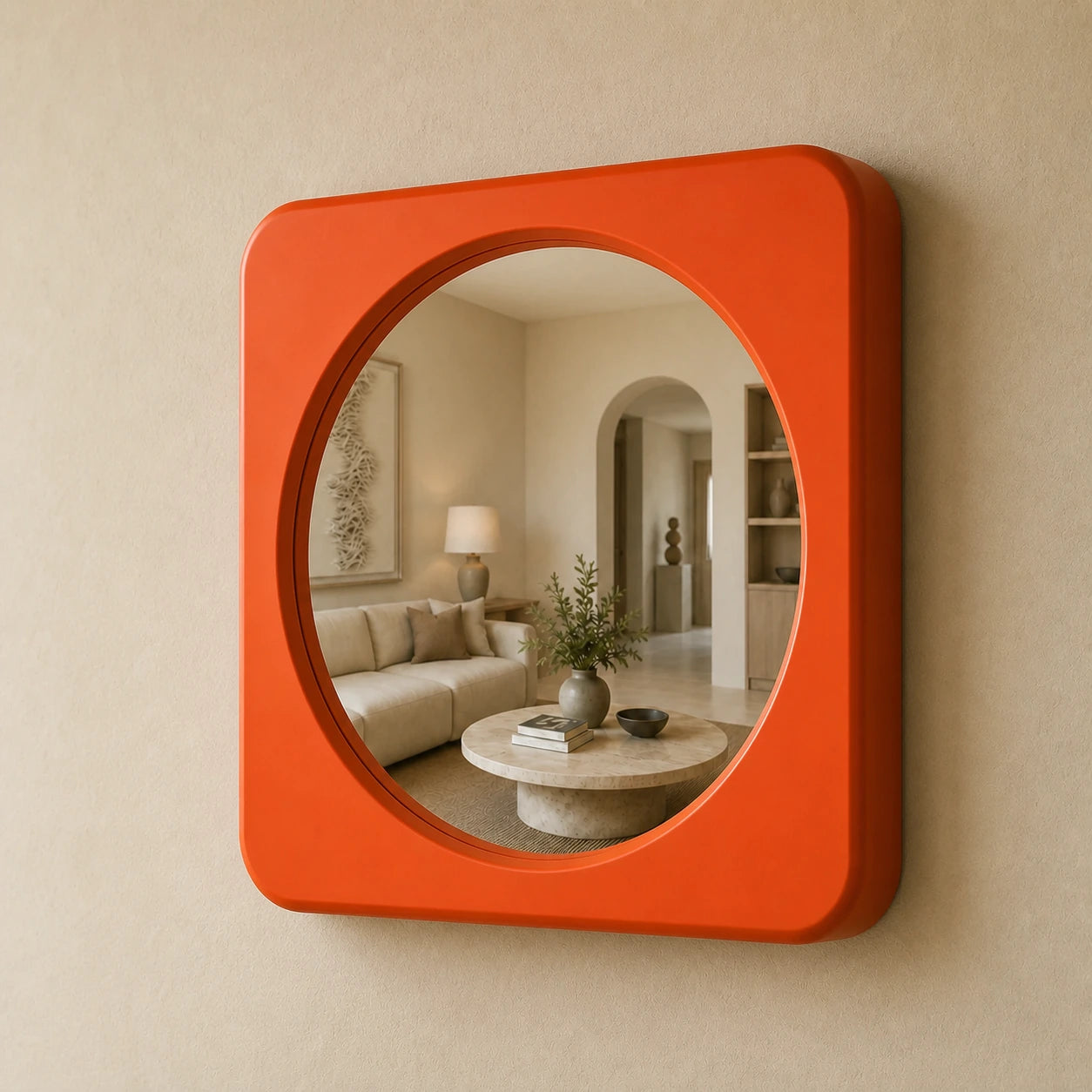 Rounded Square Mirror | M-34-O