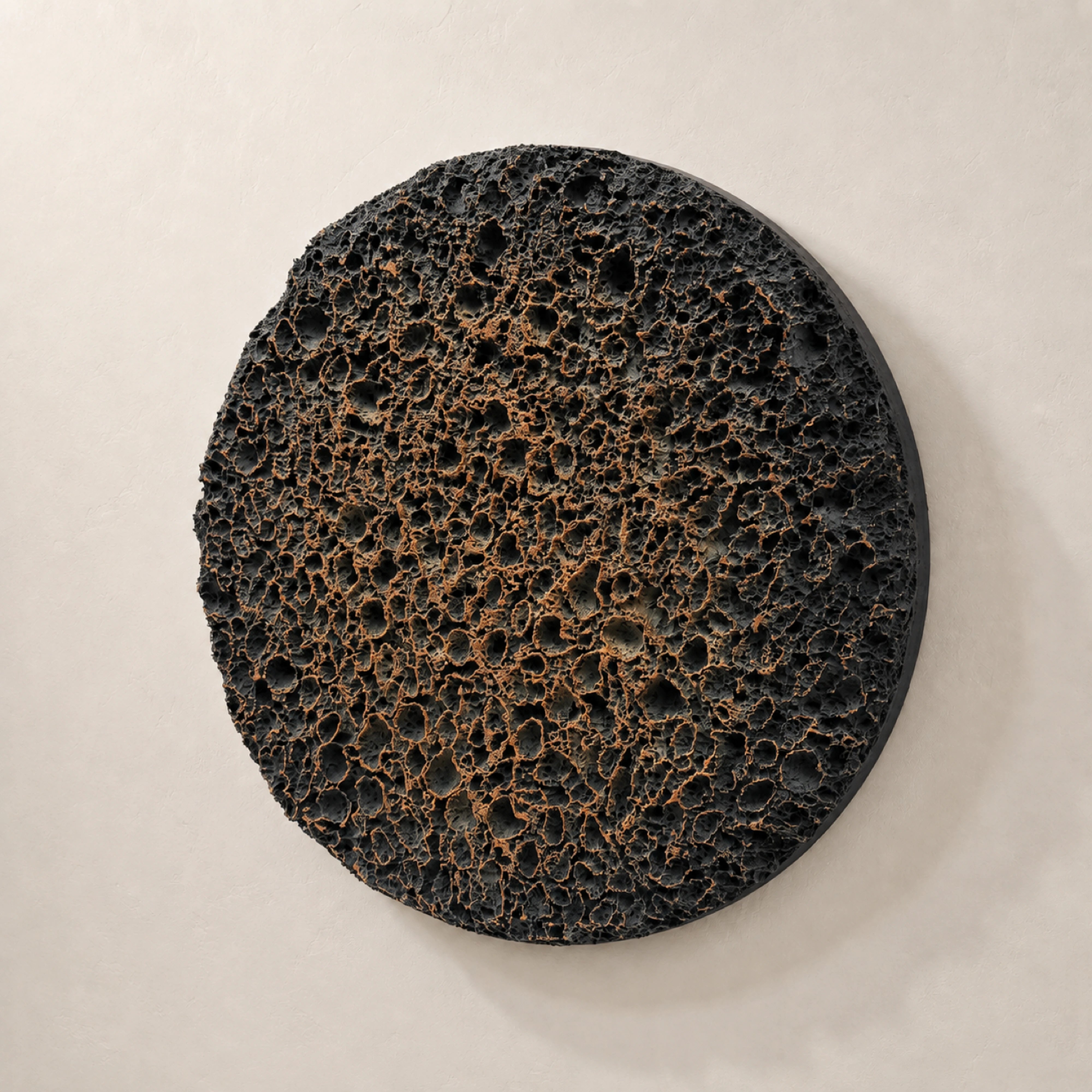 Erosion | Bronzed Earth Wall Art Interior Moderna