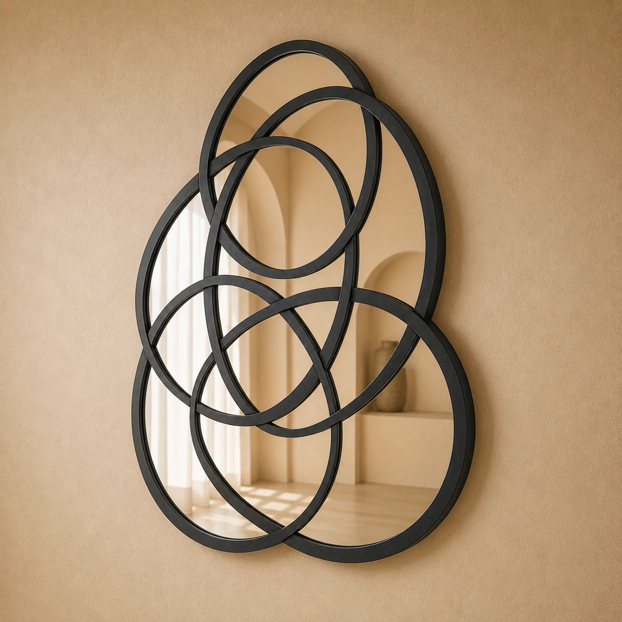 Rings of Infinity Wall Mirror Mirror Interior Moderna