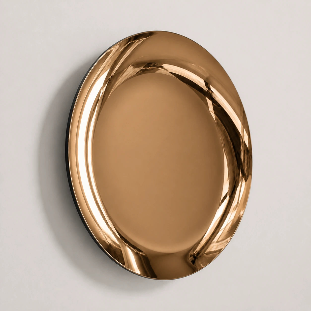 Concave Mirror | Bronze Mirror Interior Moderna