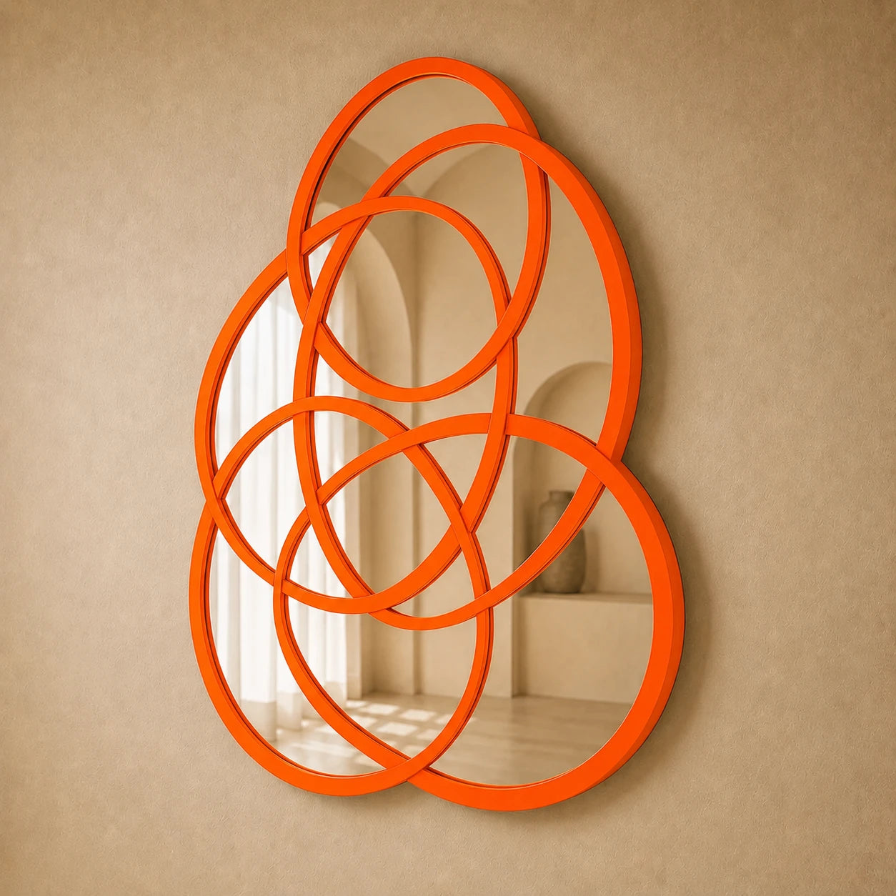 Rings of Infinity Wall Mirror Mirror Interior Moderna