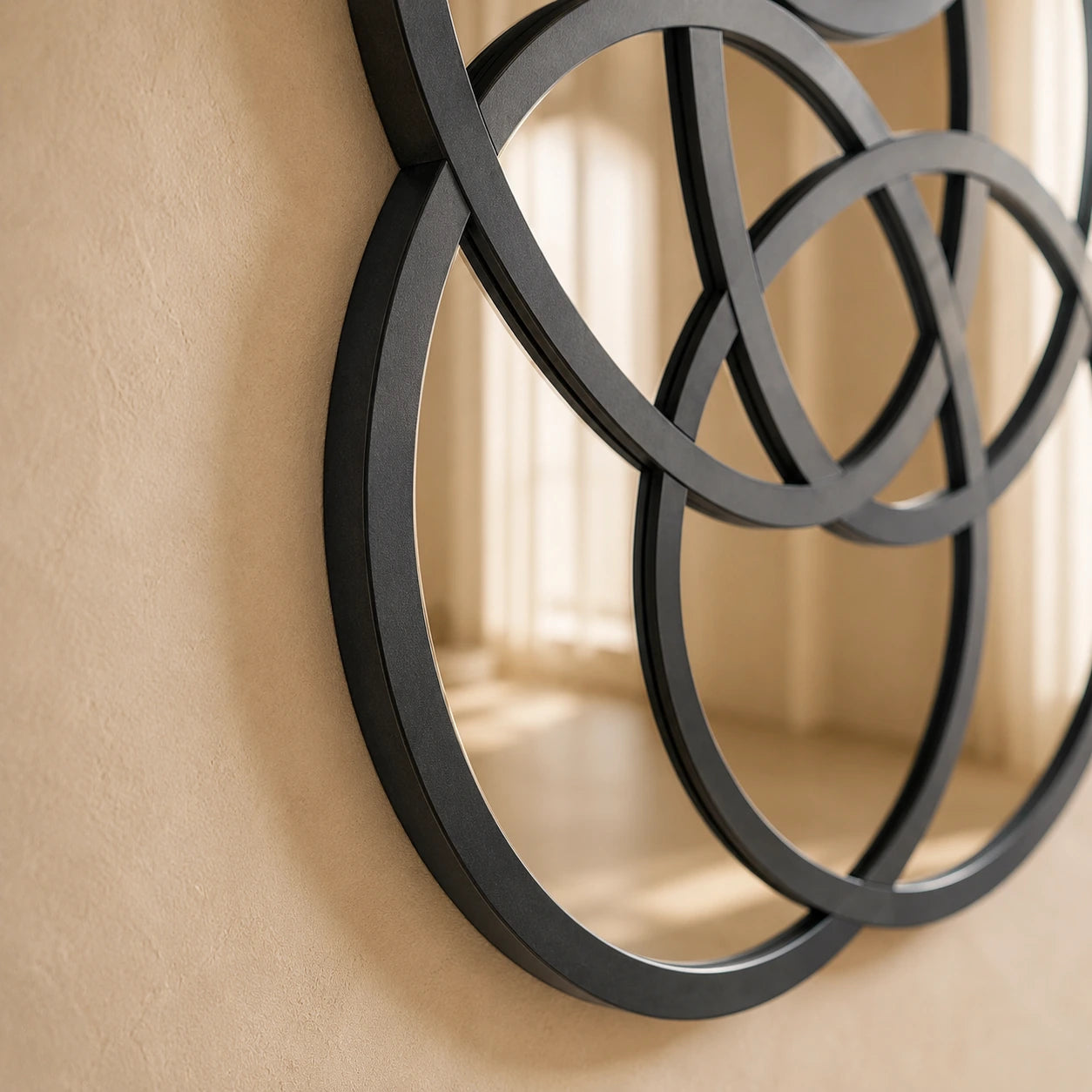 Rings of Infinity Wall Mirror Mirror Interior Moderna