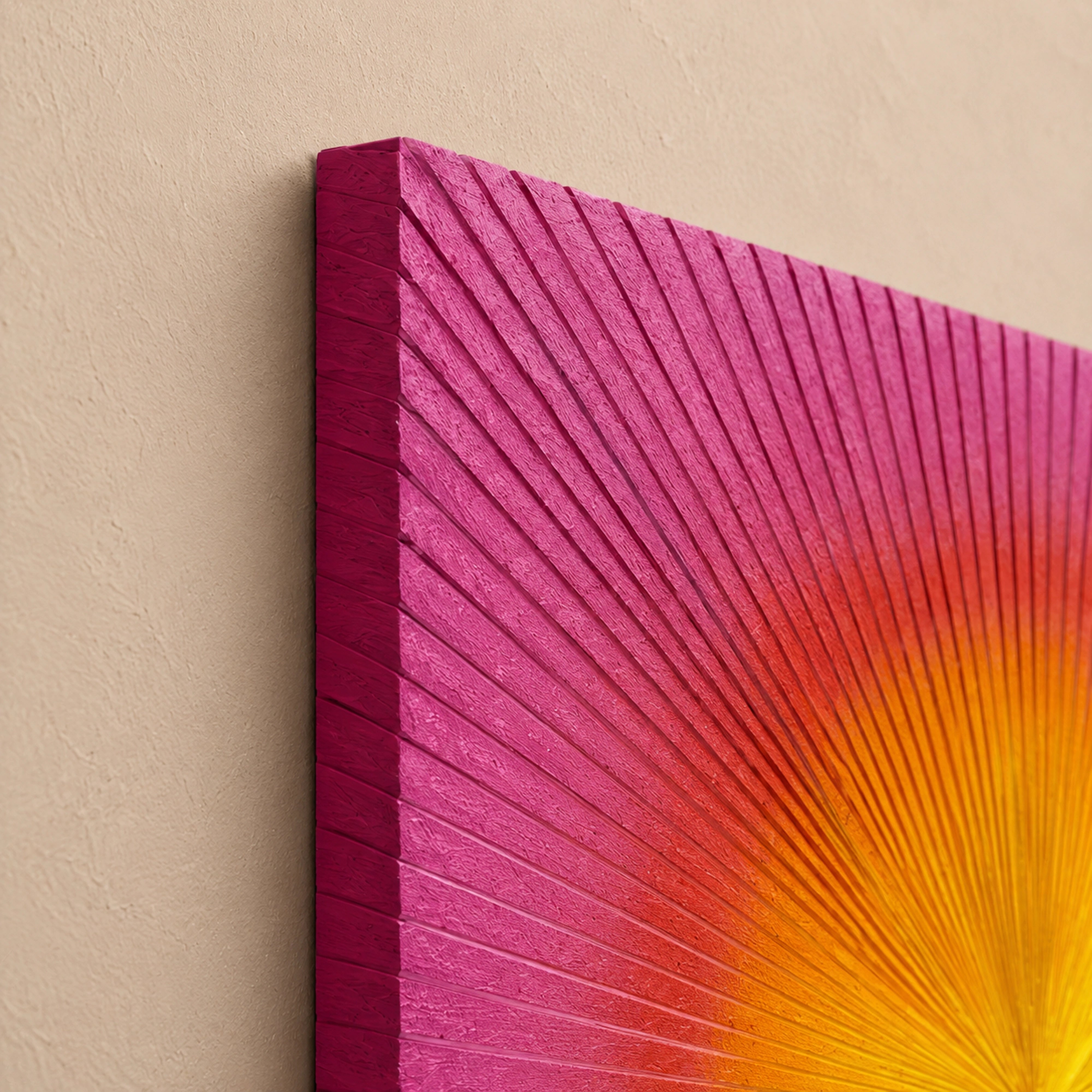 Solar Bloom Wall Art Interior Moderna