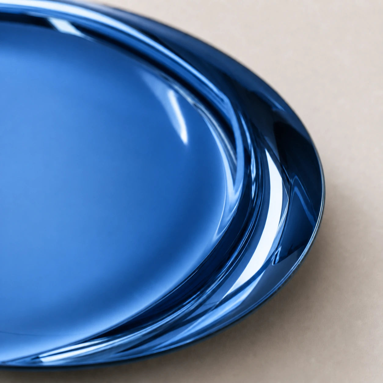 Concave Mirror | Blue Mirror Interior Moderna