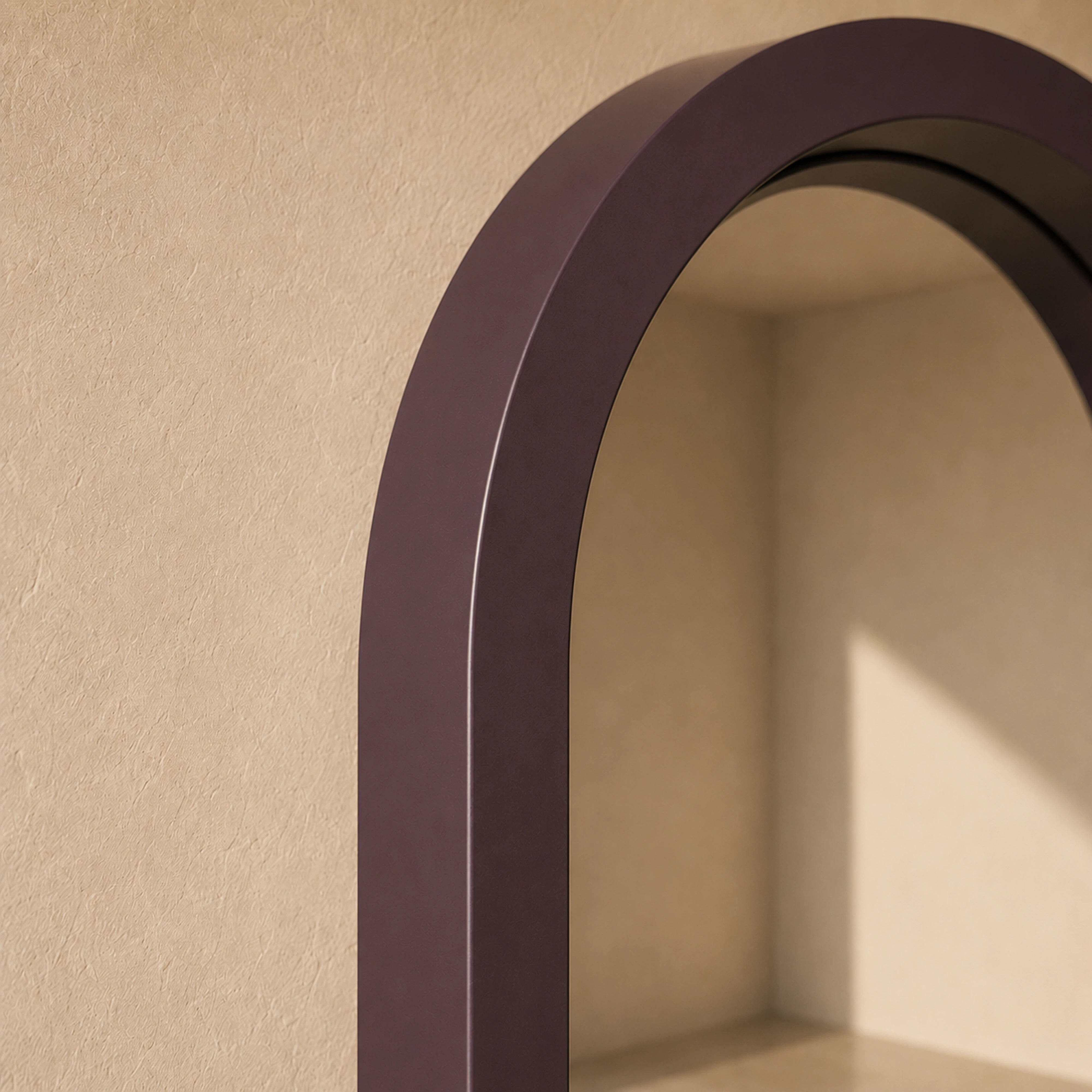 The Pill Mirror | Brown Mirror Interior Moderna