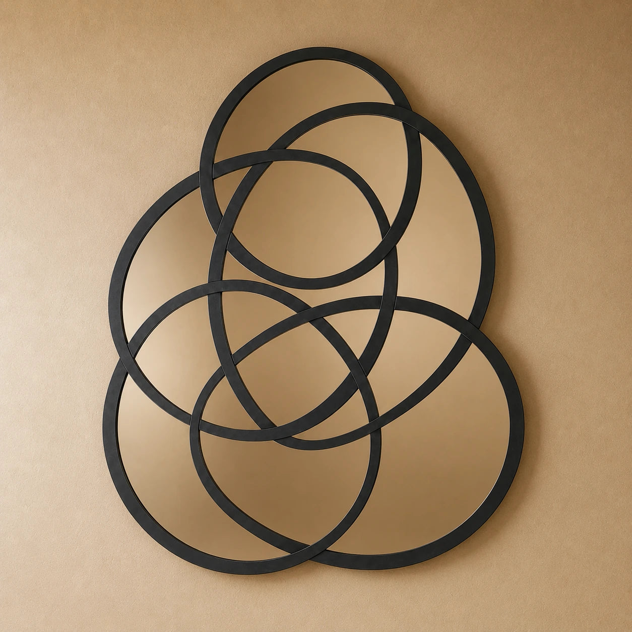 Rings of Infinity Wall Mirror Mirror Interior Moderna