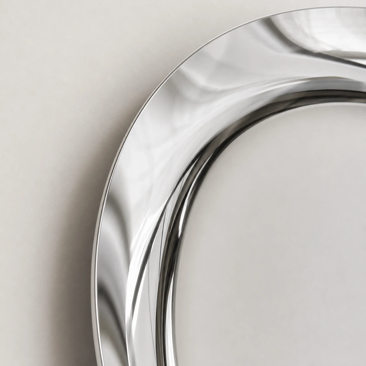 Concave Mirror | Silver Mirror Interior Moderna