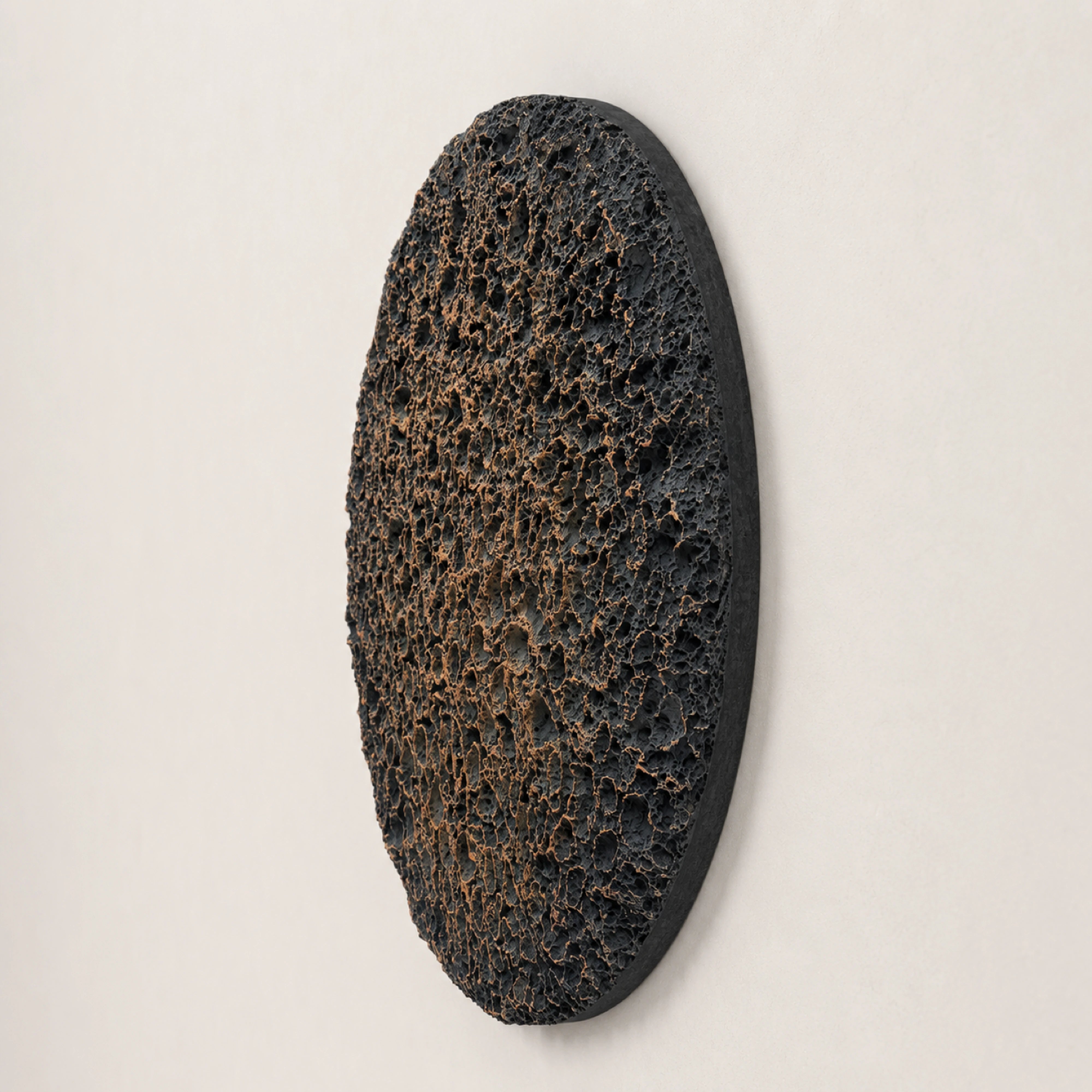 Erosion | Bronzed Earth Wall Art Interior Moderna