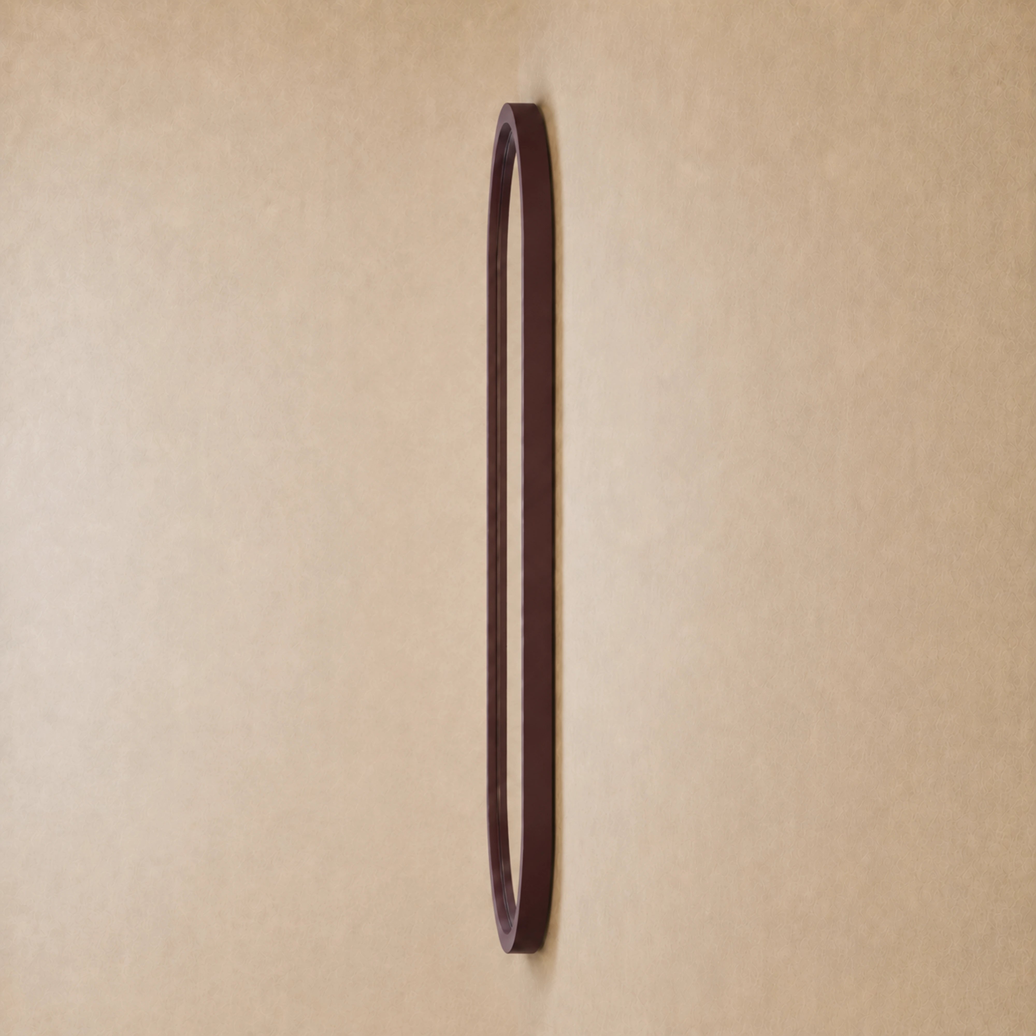 The Pill Mirror | Brown Mirror Interior Moderna