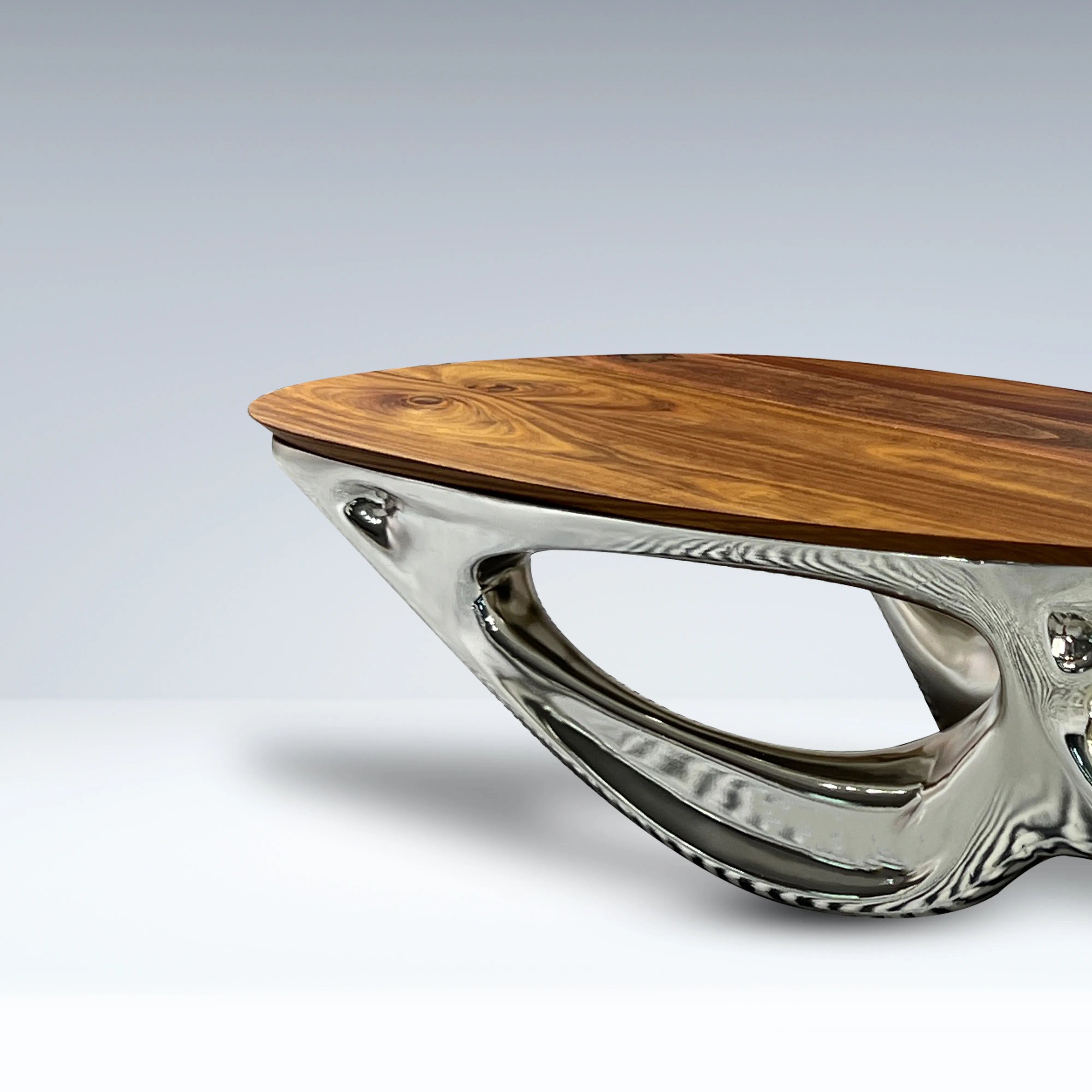 Chrome Mirage Coffee Table Table Interior Moderna