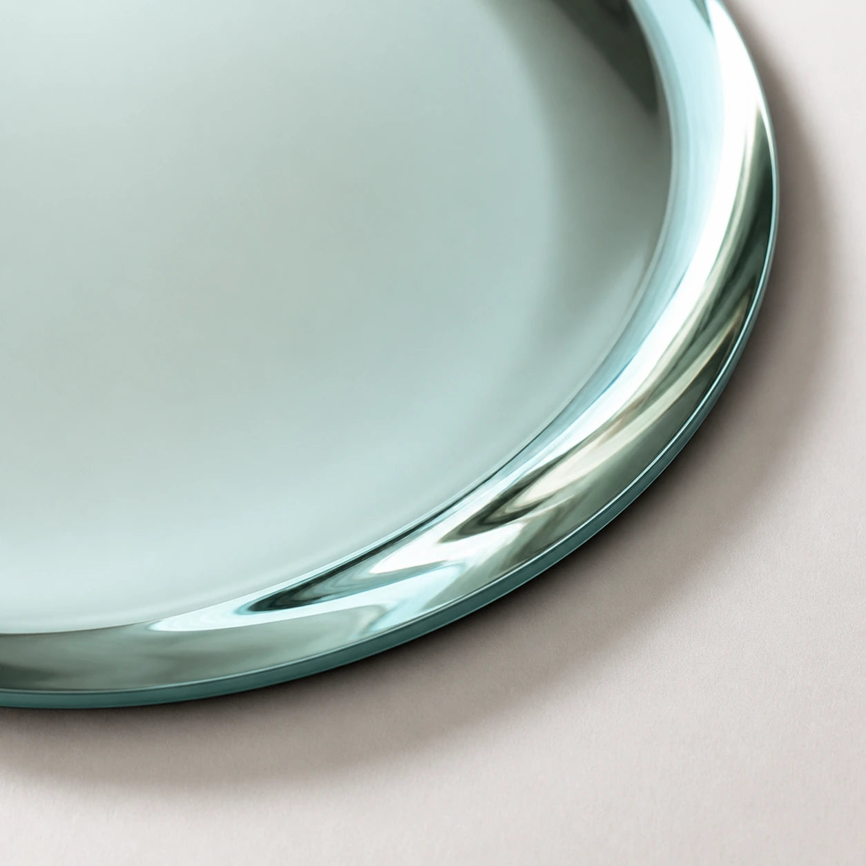 Concave Mirror | Teal Mirror Interior Moderna