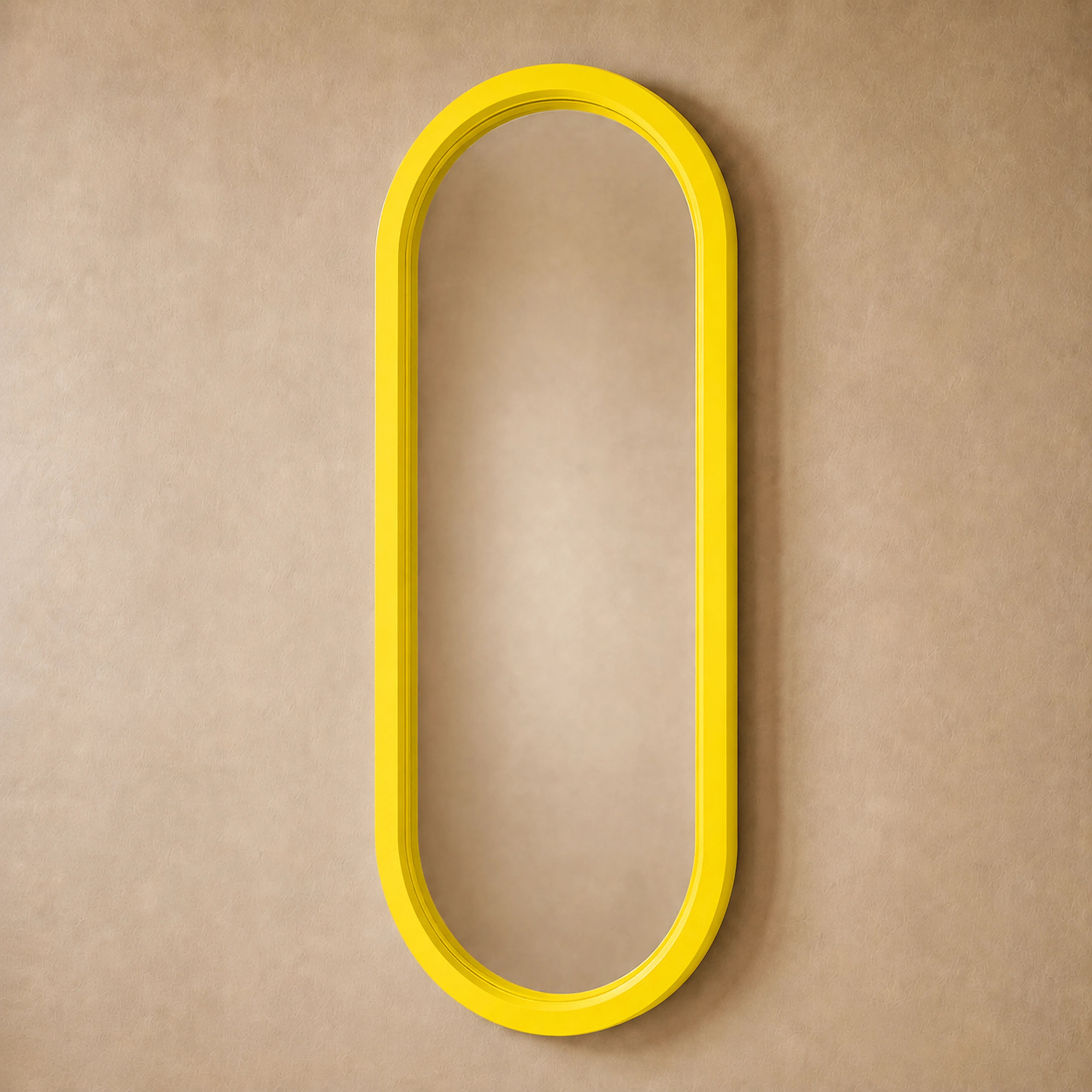 The Pill Mirror | Yellow Mirror Interior Moderna
