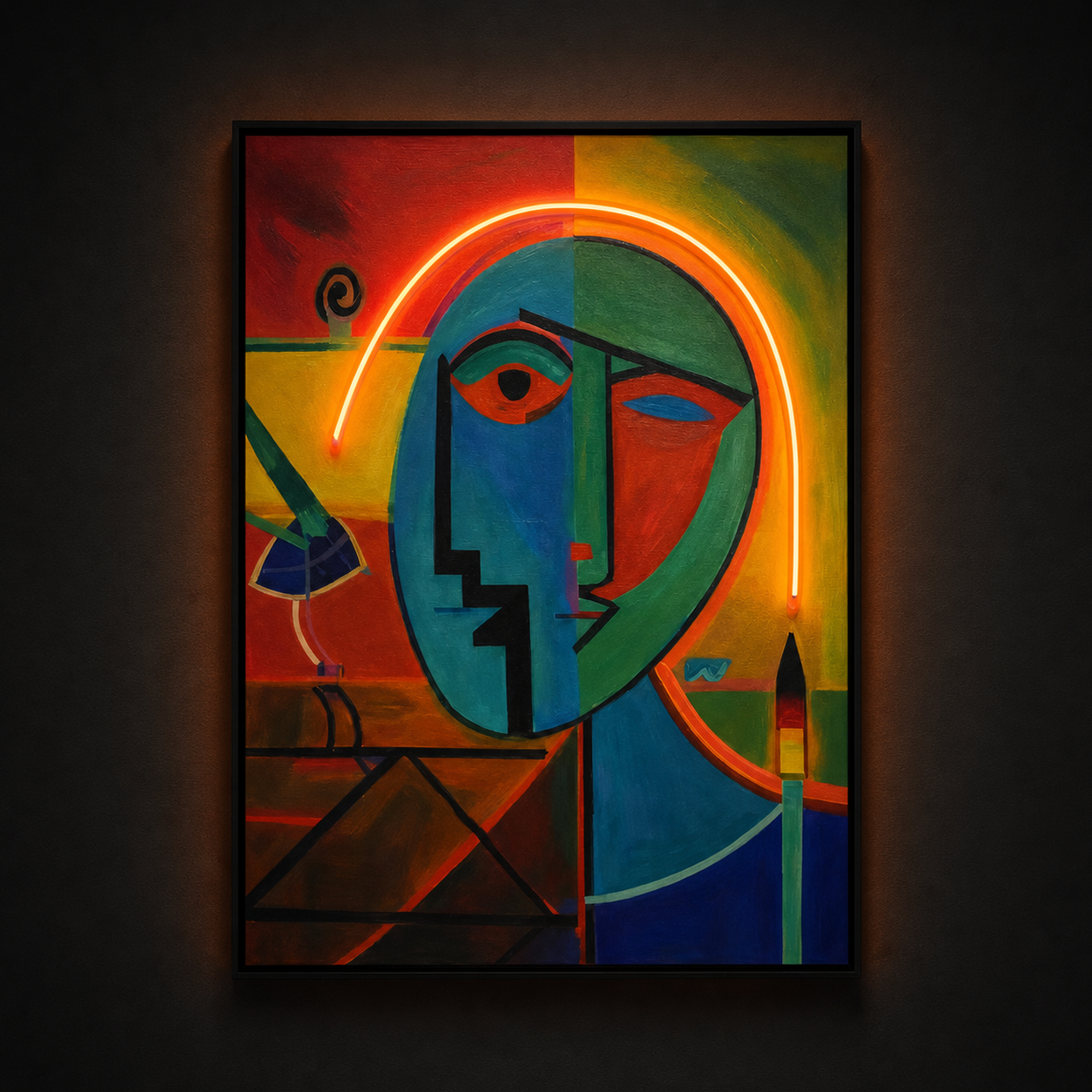 Arc of Mind Wall Art Interior Moderna