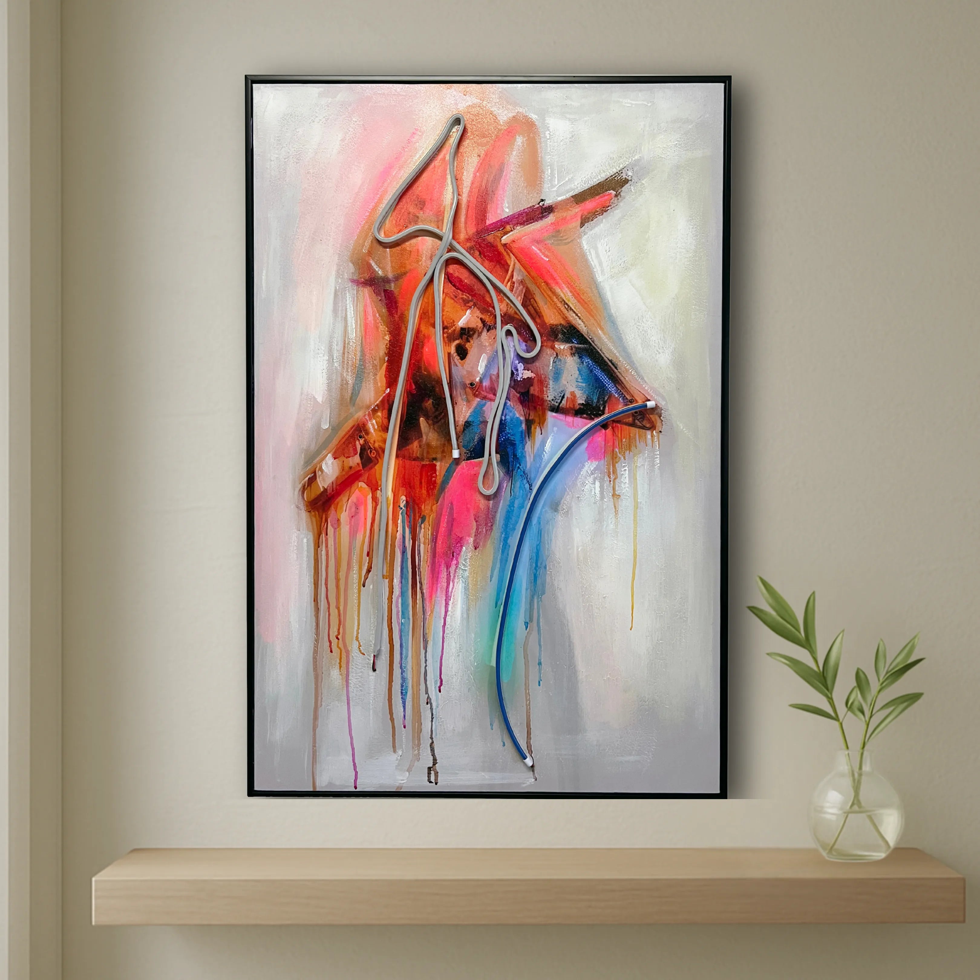 Drift Signal Wall Art Interior Moderna