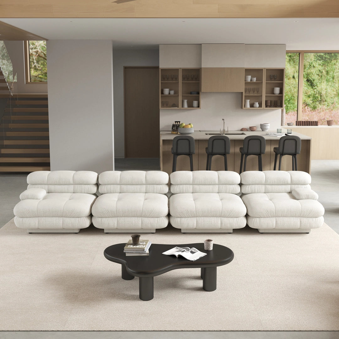 Cloudforma Modular Sofa Sofa Interior Moderna White Combination C