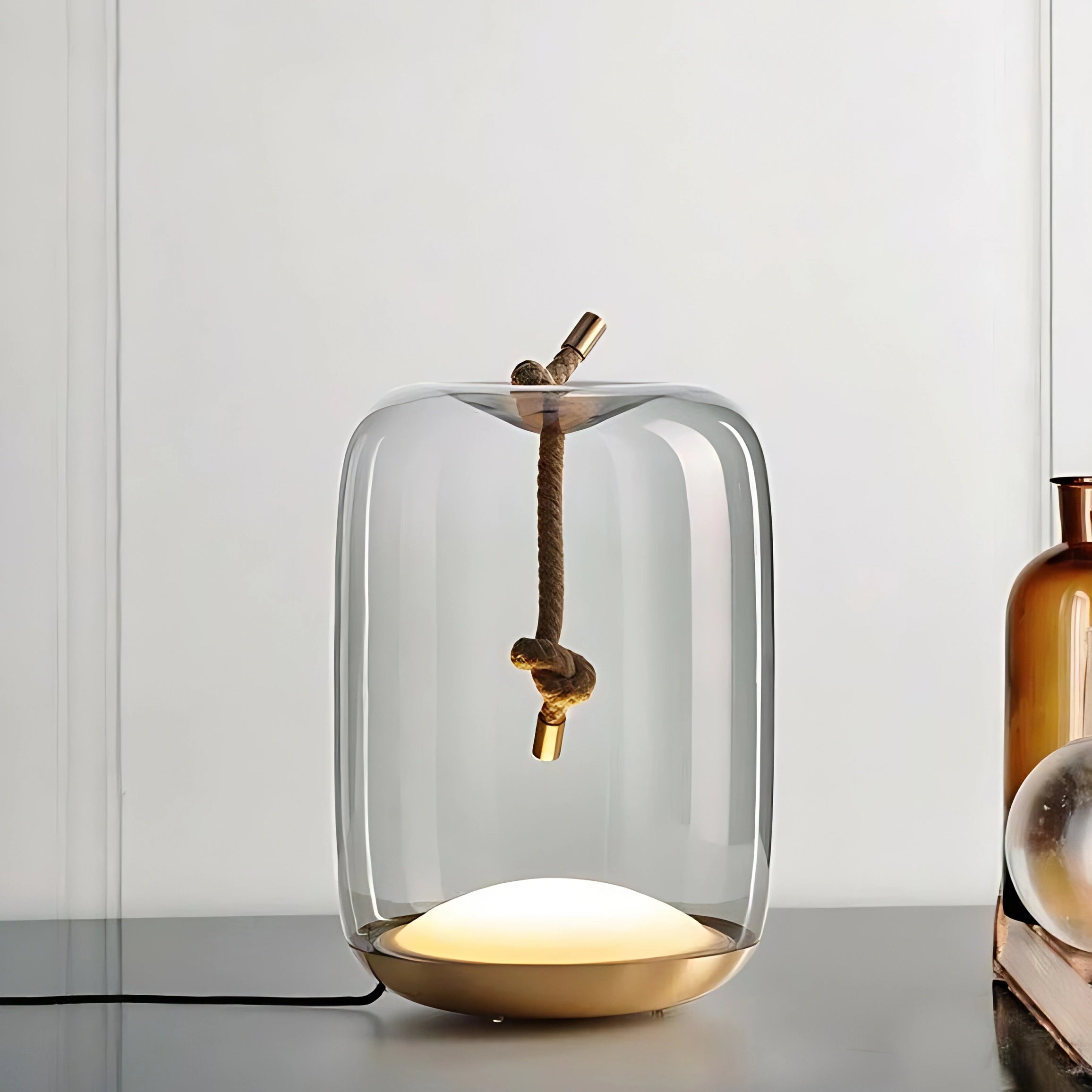 Hanging Rope Table Lamp Lamp Interior Moderna
