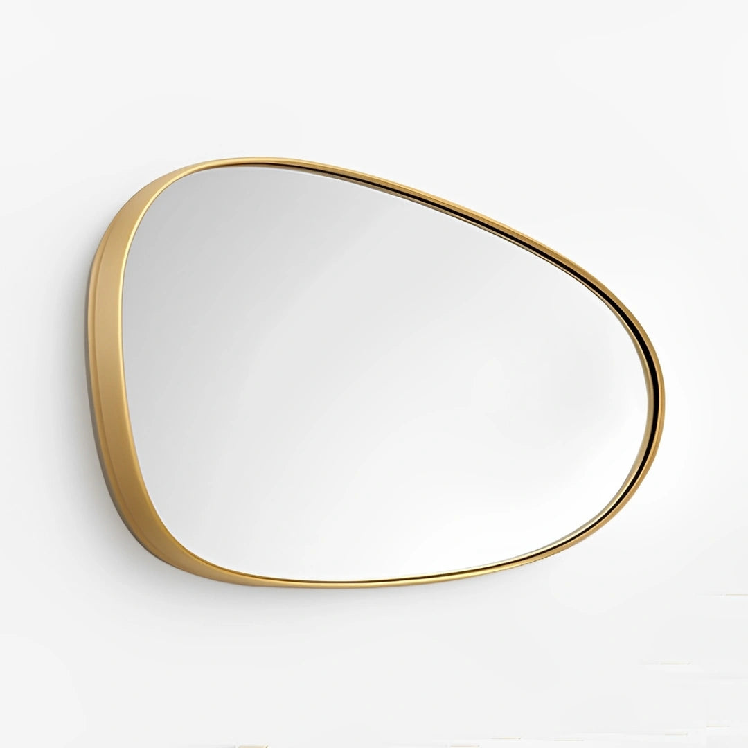 Pebble Mirror Set Mirror Interior Moderna Gold Piece A