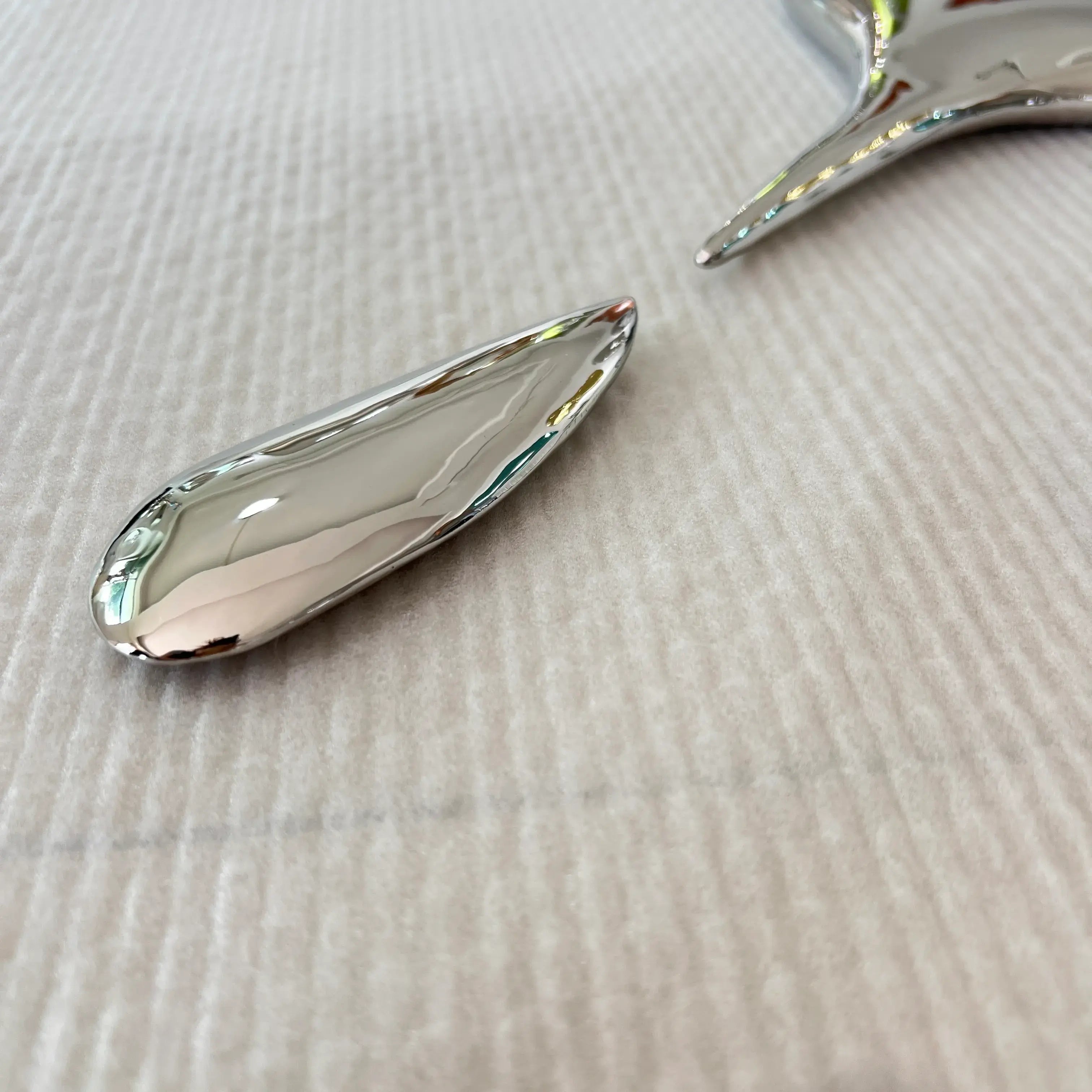 Chrome Splat Wall Art Interior Moderna