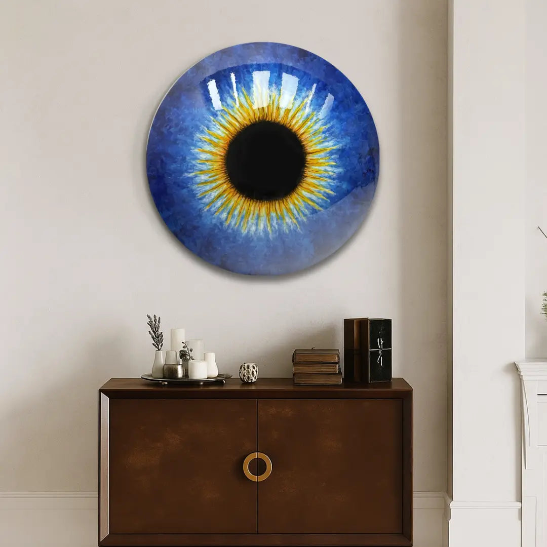 Solar Iris Wall Art Interior Moderna