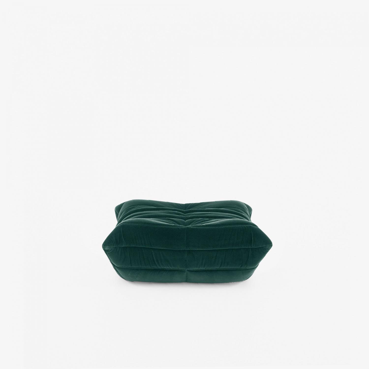 Togo Ottoman Sofa Interior Moderna Emerald Green