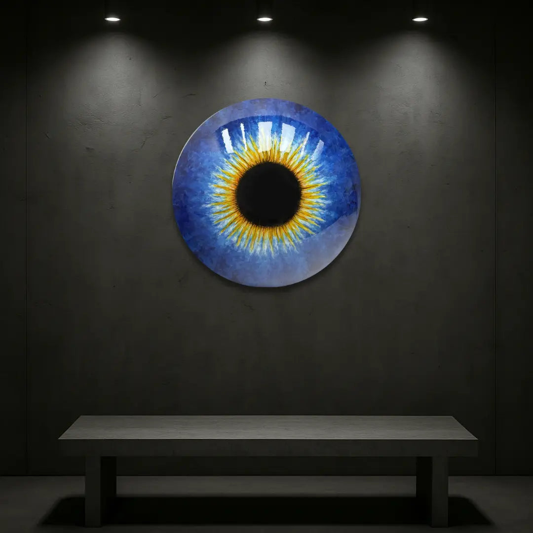 Solar Iris Wall Art Interior Moderna