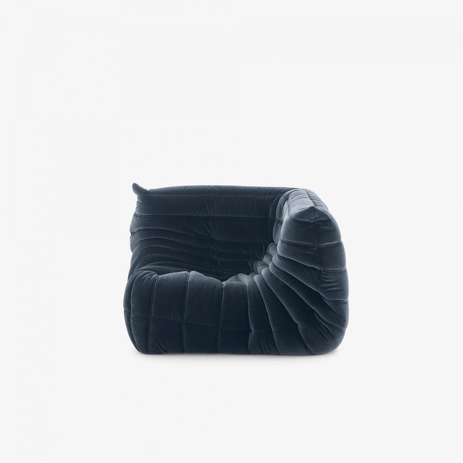 Togo Corner Sofa Interior Moderna Cobalt Blue