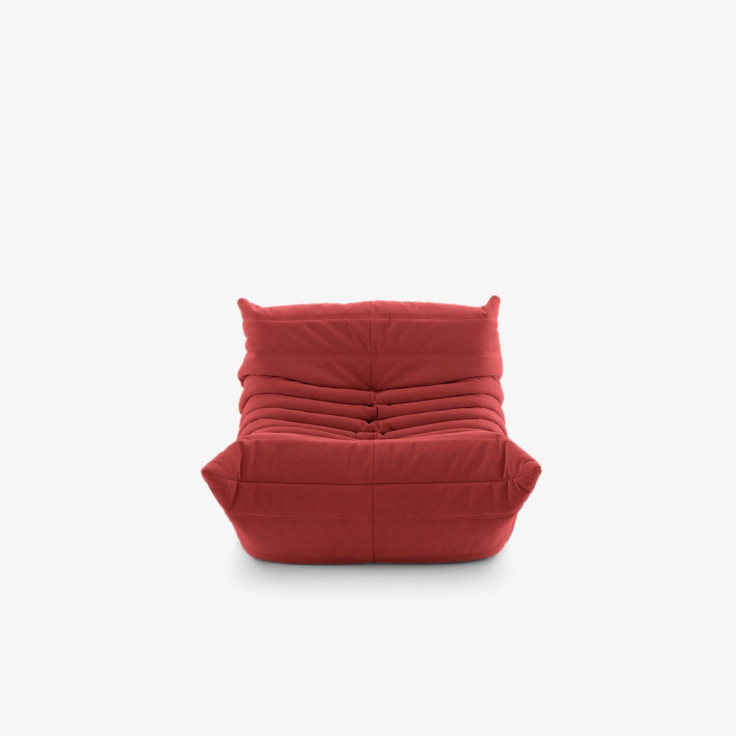 Togo One Seater Sofa Interior Moderna Lava Red
