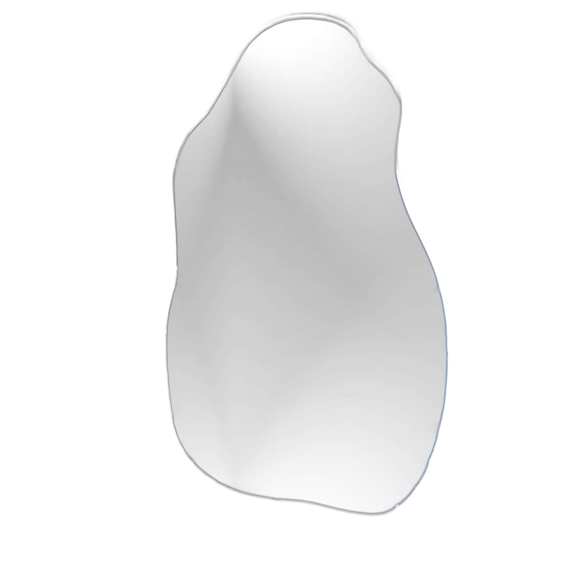 Chrome Irregular Mirror Mirror Interior Moderna