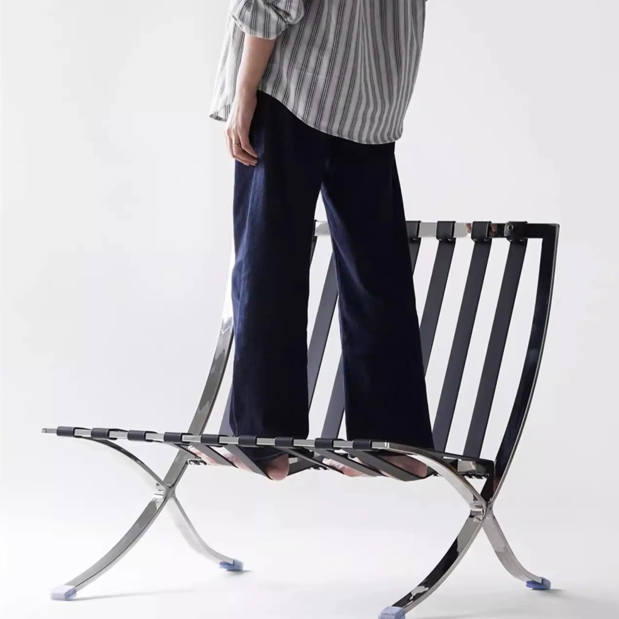 Barcelona Chair Set Chair Interior Moderna