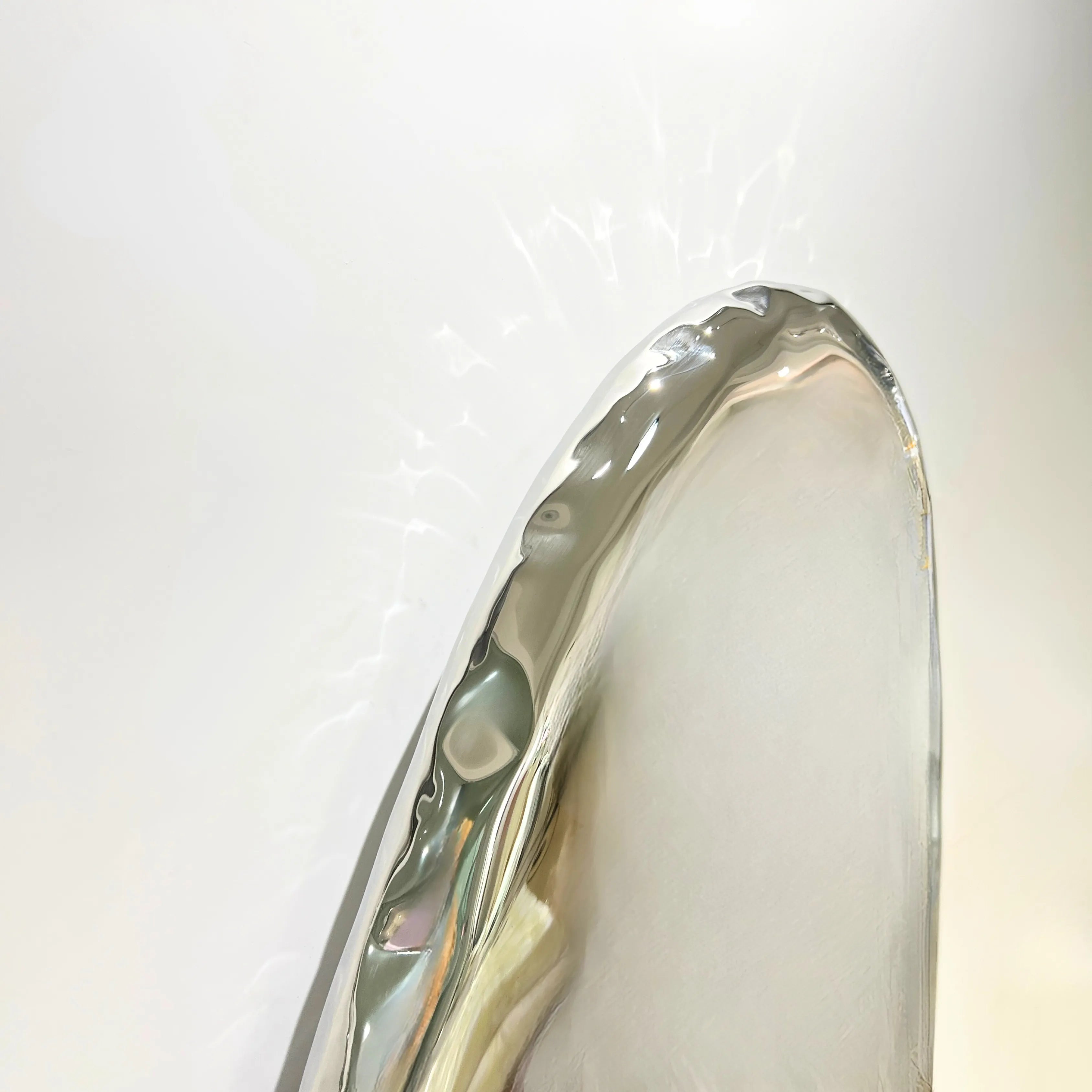 Chrome Continuum Wall Art Interior Moderna