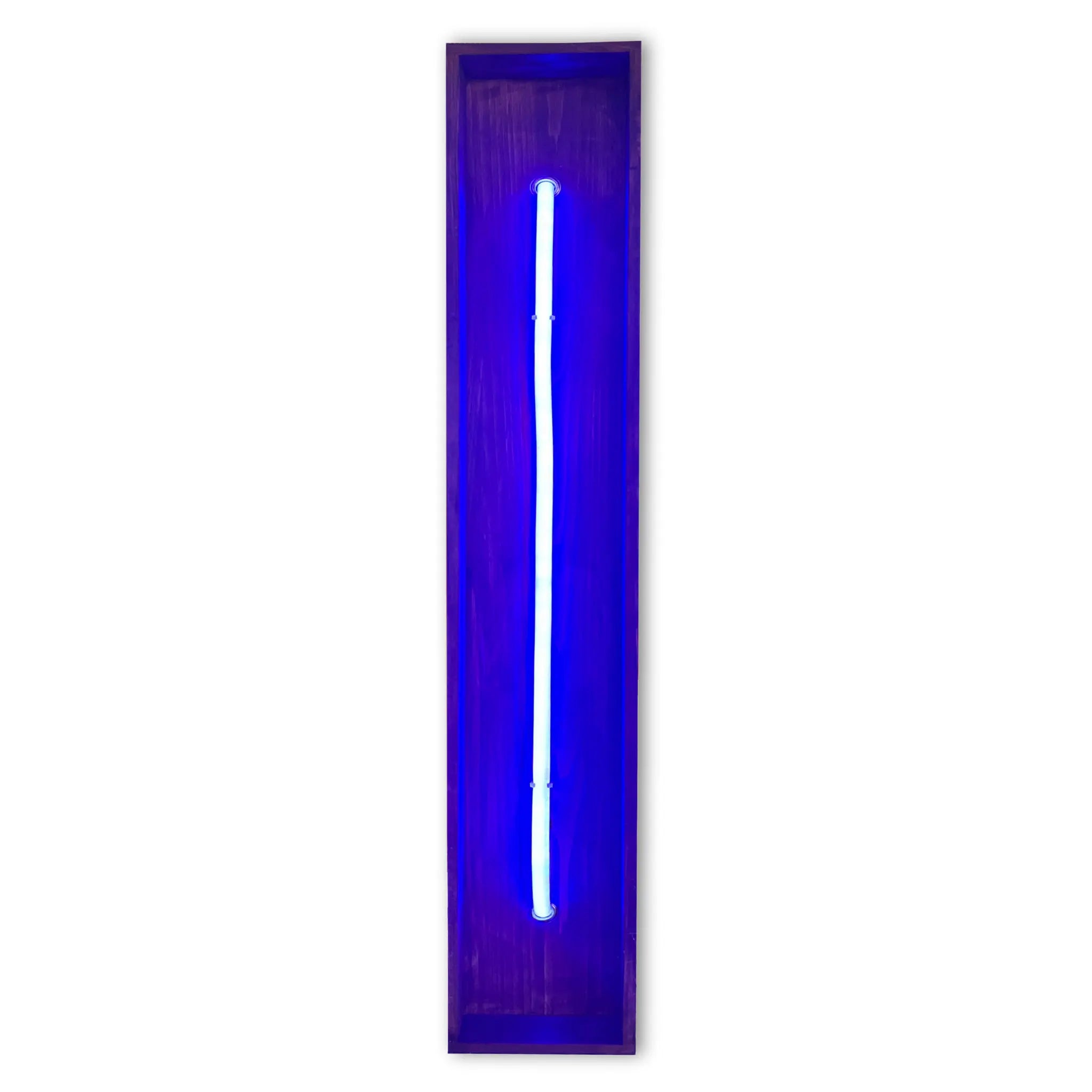 Redwood Radiance Lamp | Tall LED Strip Wooden Lamp Lamp Interior Moderna