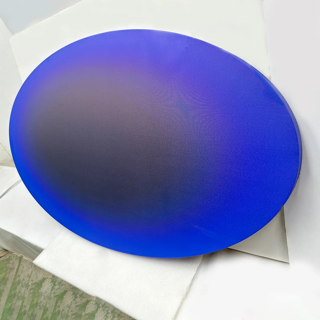 Threshold of Maybe | Cobalt Void Wall Art Interior Moderna