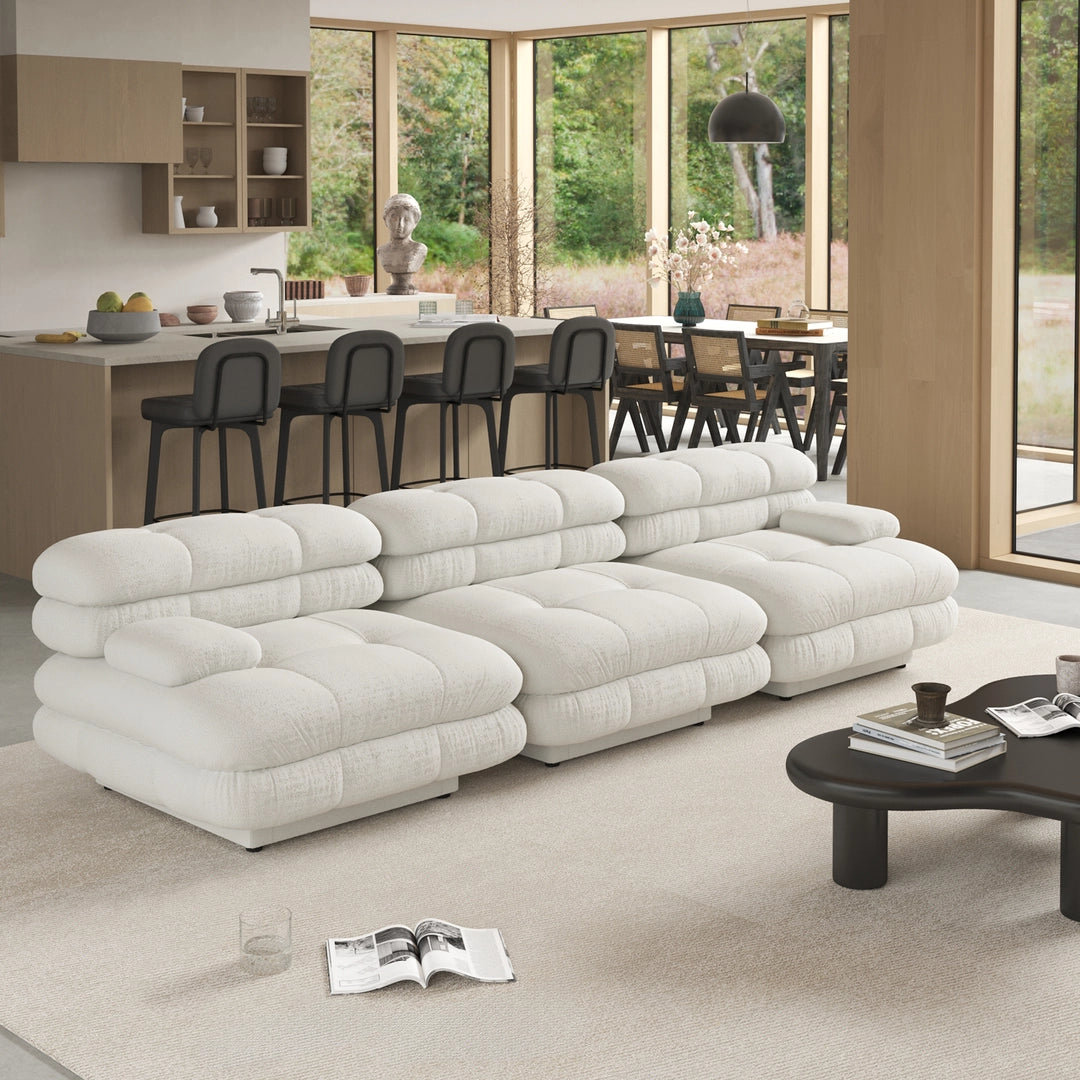 Cloudforma Modular Sofa Sofa Interior Moderna White Combination E