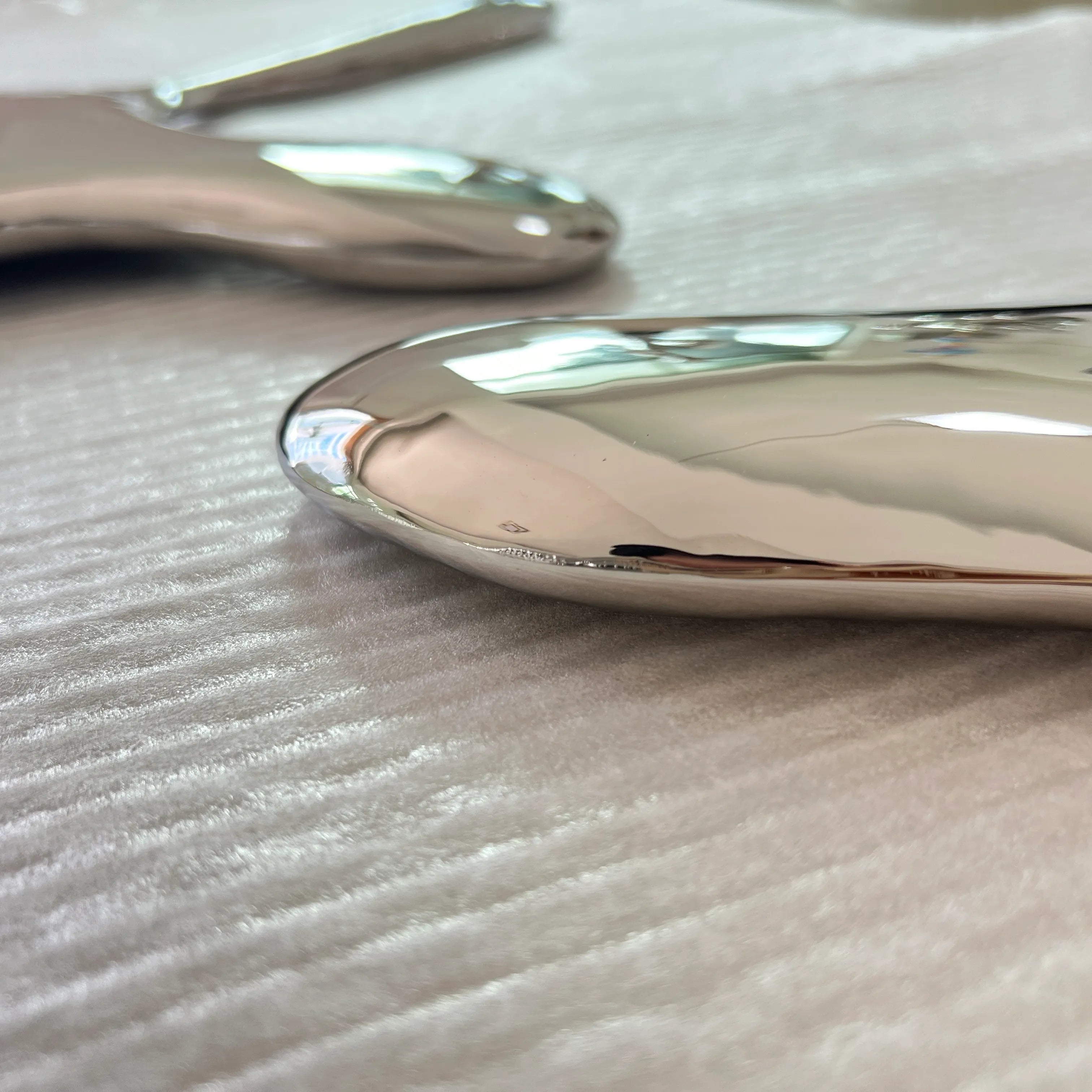 Chrome Splat Wall Art Interior Moderna