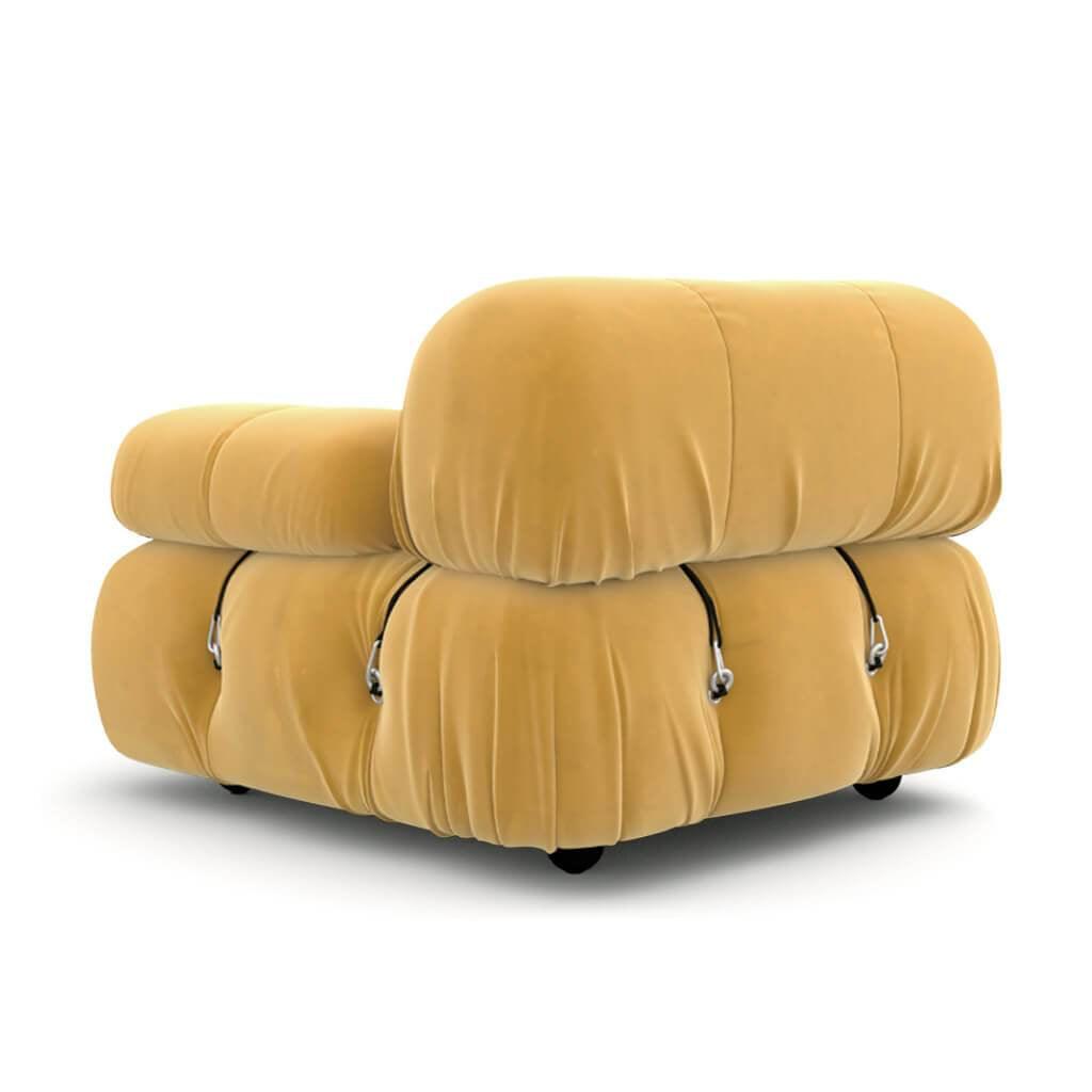 Mario Bellini Left/Right Armrest Module (Interchangeable) Sofa Interior Moderna