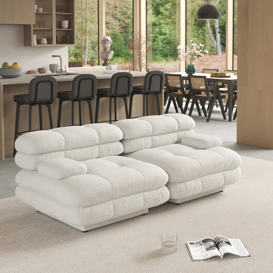 Cloudforma Modular Sofa Sofa Interior Moderna White Combination G