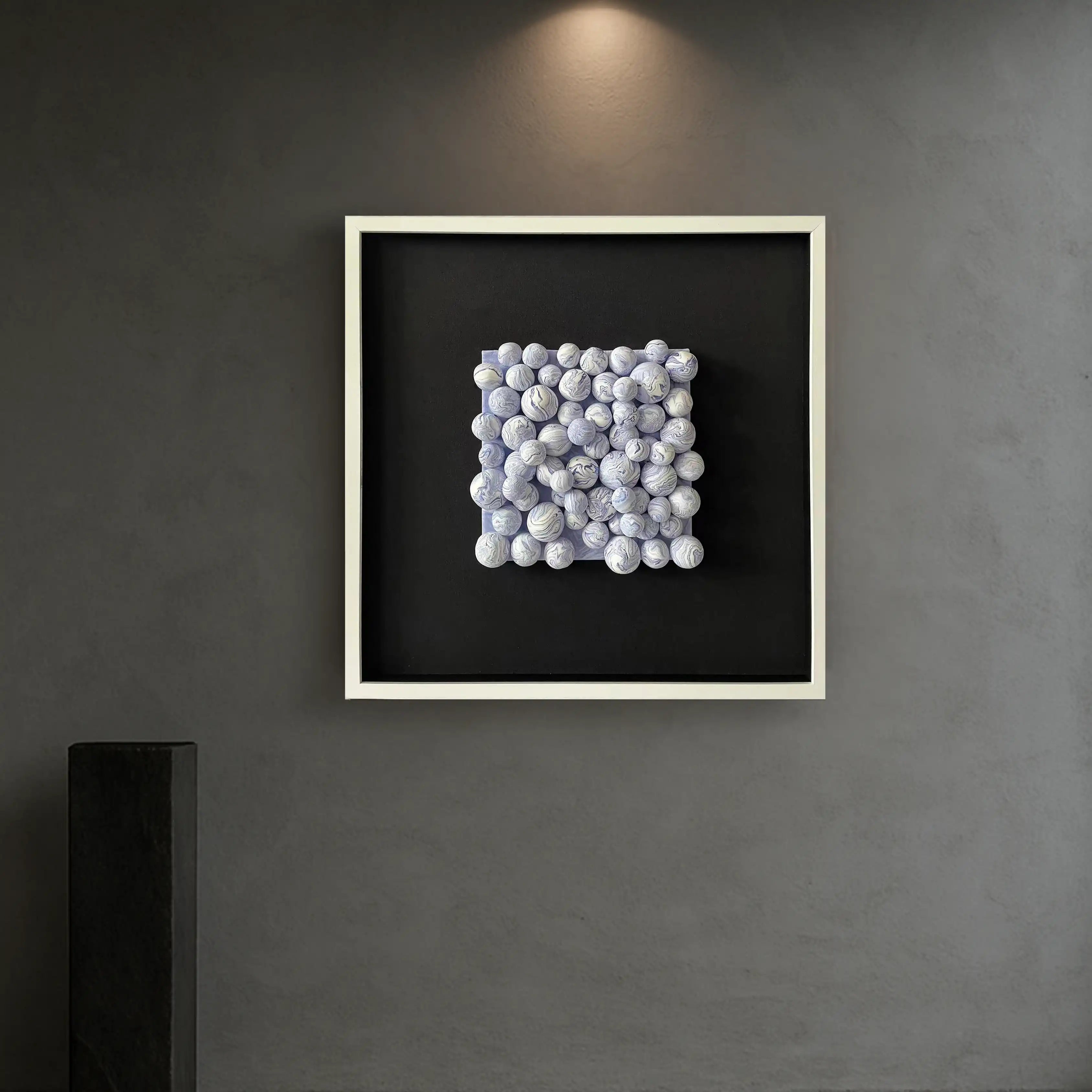 Purple Haze Bubble Cluster Wall Art Interior Moderna