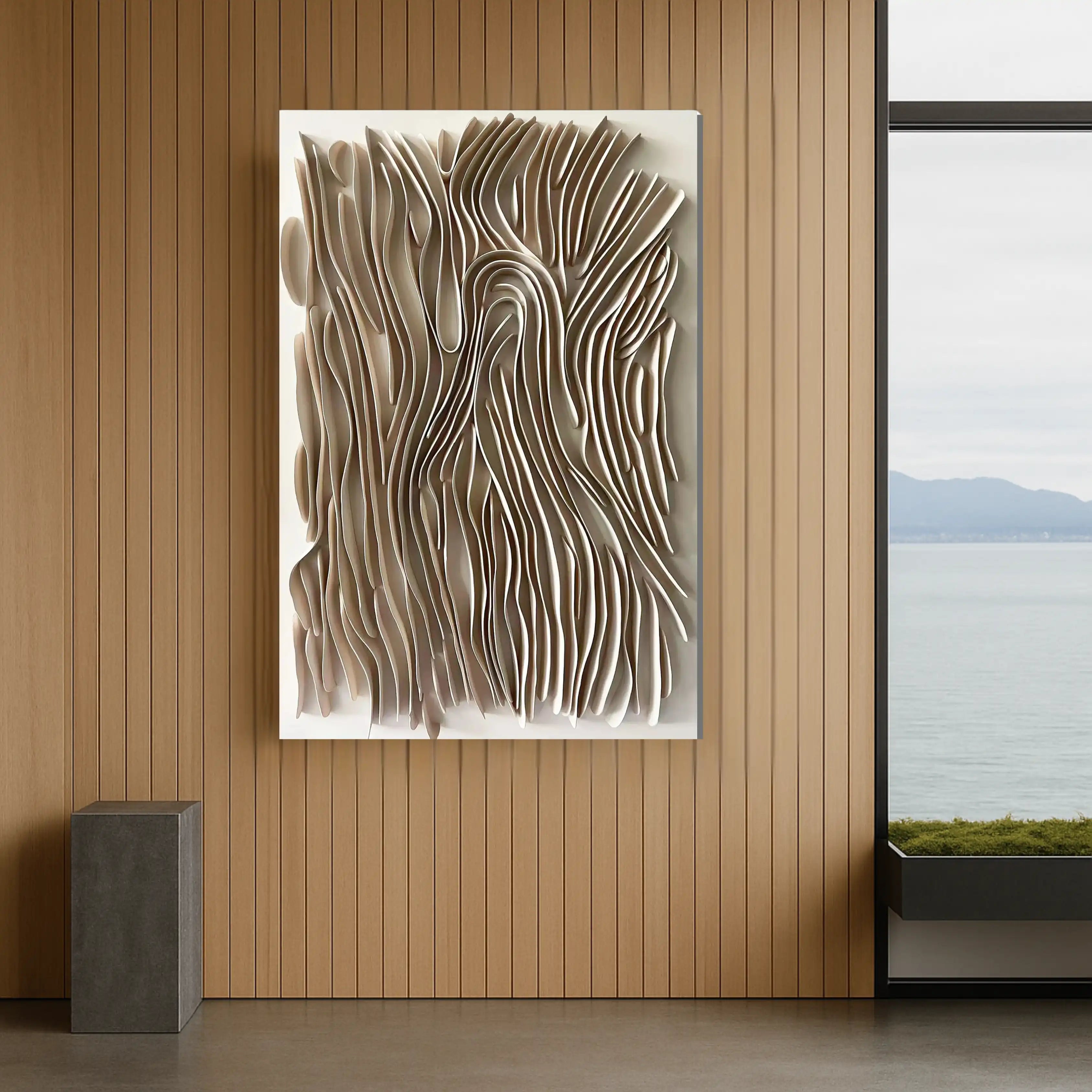 Terra Tides Wall Art Interior Moderna