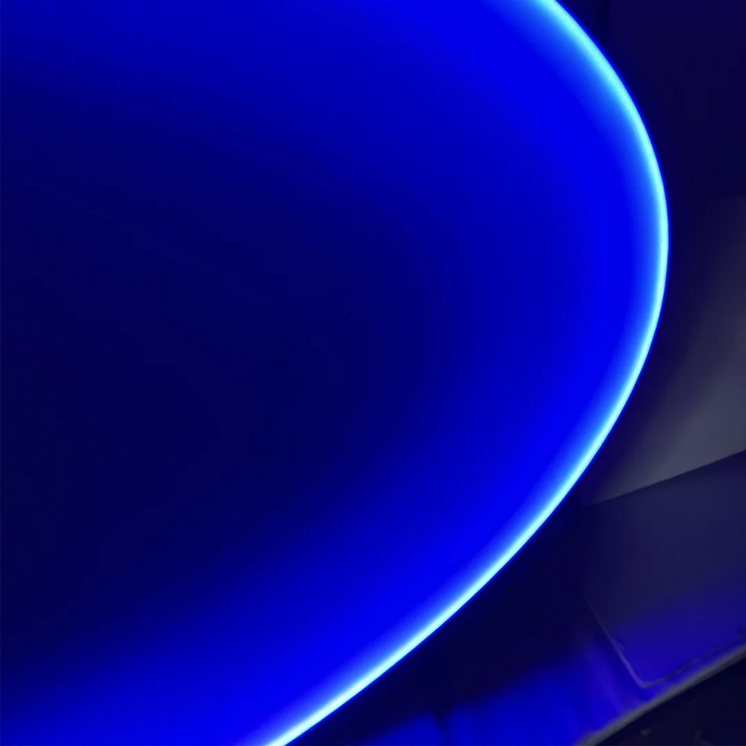 Threshold of Maybe | Cobalt Void Wall Art Interior Moderna