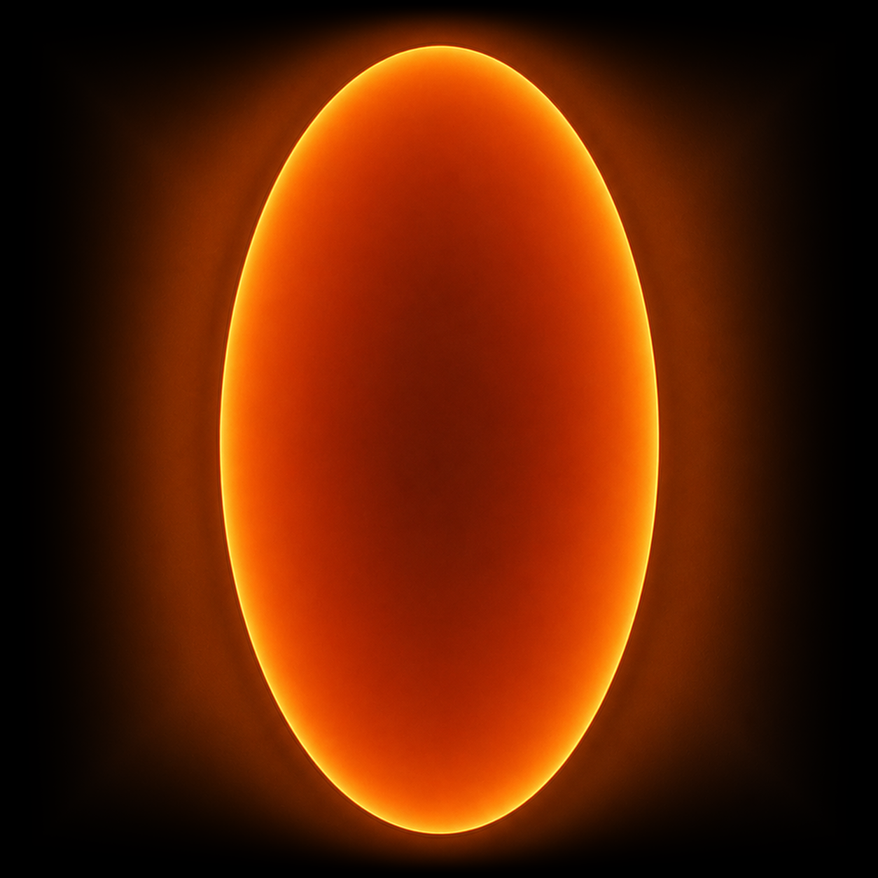 Threshold of Maybe | Ember Signal Wall Art Interior Moderna
