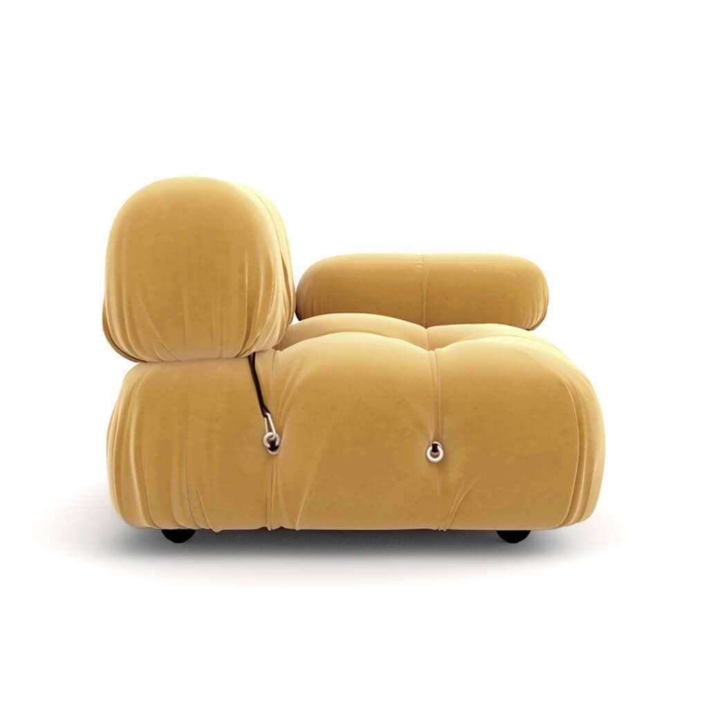 Mario Bellini Left/Right Armrest Module (Interchangeable) Sofa Interior Moderna