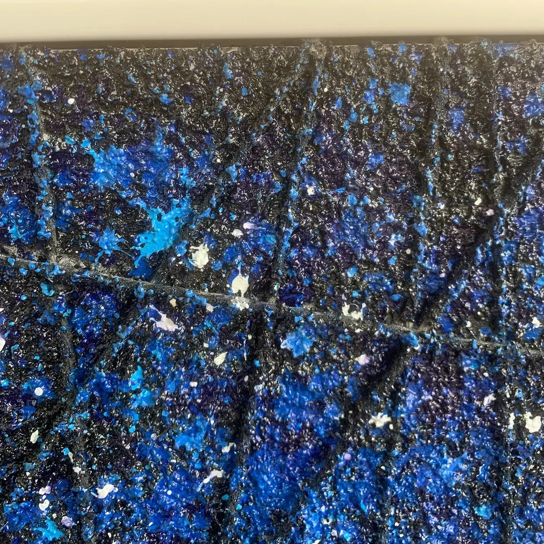 Abstract Stormscape | Tempest Blue Wall Art Interior Moderna