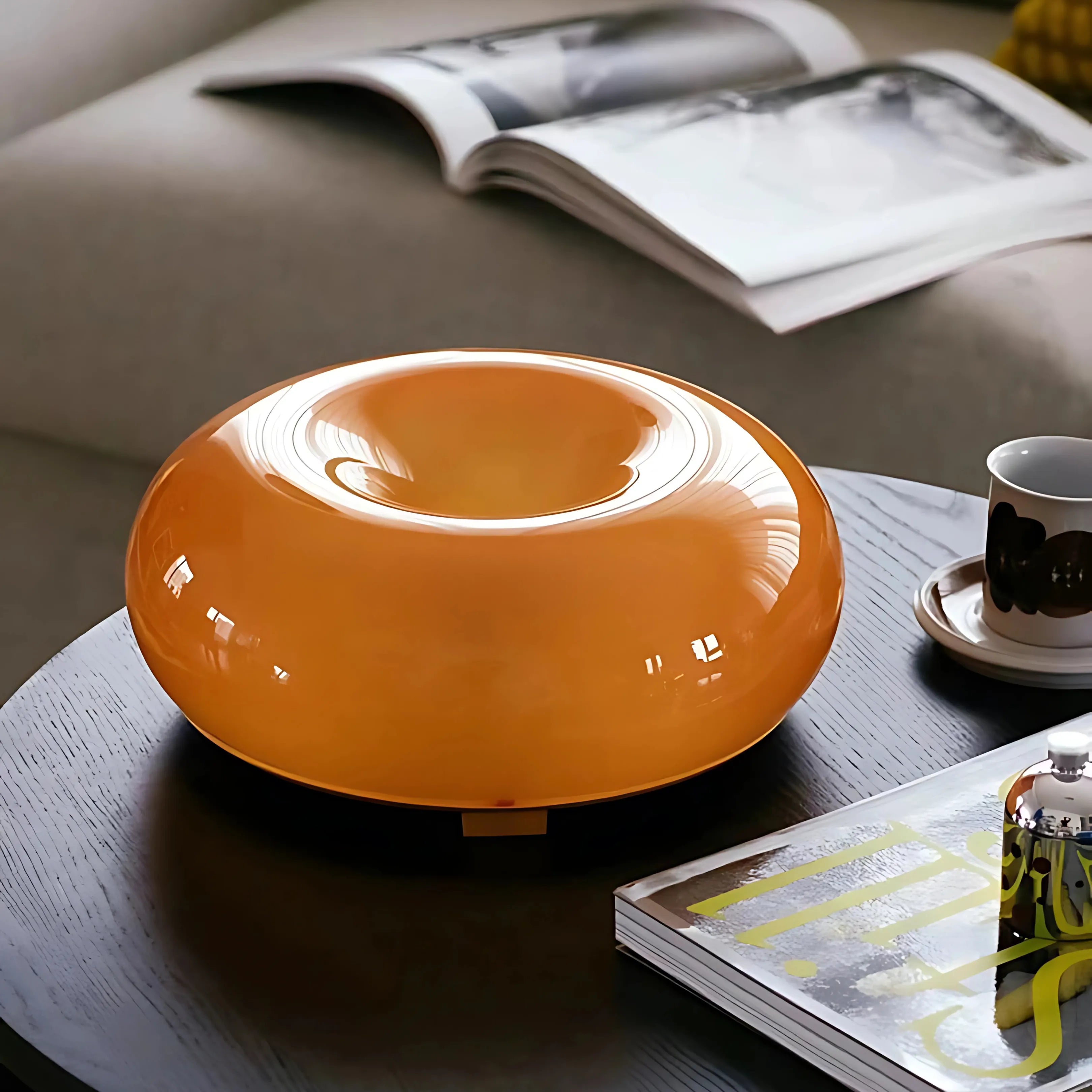 Amber Orbit Lamp Lamp Interior Moderna