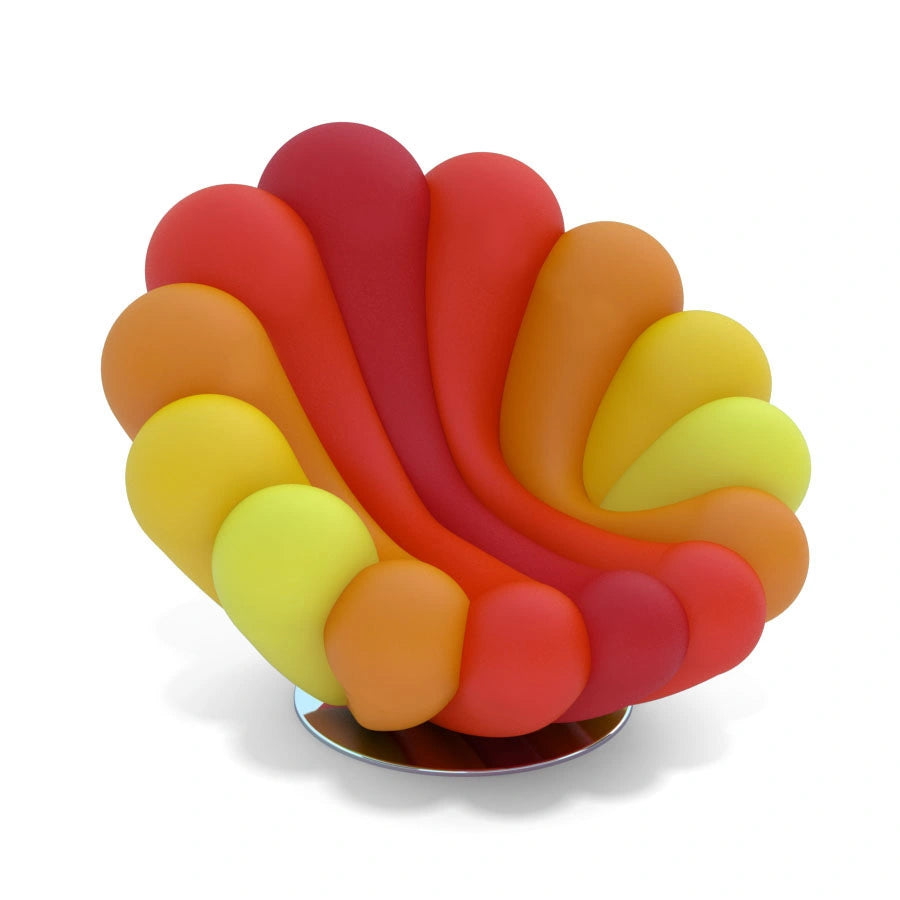Anemone Chair Chair Interior Moderna Sunset Orange